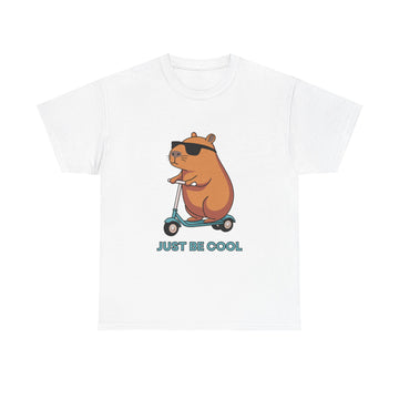 Cool Bear Unisex Heavy Cotton Tee, Funny Tee, Cute Animal Shirt, Casual Wear, Gift for Kids & Adults