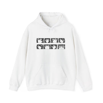 Anime-Inspired Hooded Sweatshirt, Cozy Unisex Hoodie for Casual Wear, Perfect Gift for Fans, Relaxed Street Style, Great for Any Season