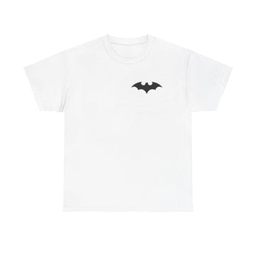 Batman & JoJo's Style Unisex Heavy Cotton Tee, Casual Wear, Graphic Tee, Streetwear, Cool Gift, Anime Shirt