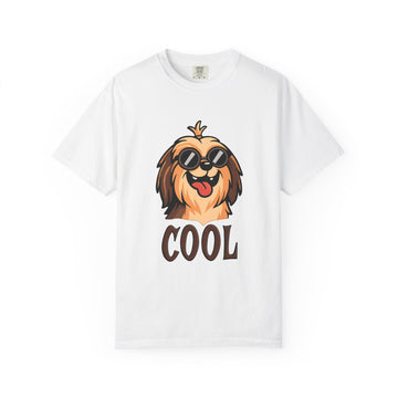 Cool Dog Graphic T-Shirt, Unisex Pet Lover Tee, Fashionable Casual Wear, Gift for Dog Owners, Summer Wardrobe Essential