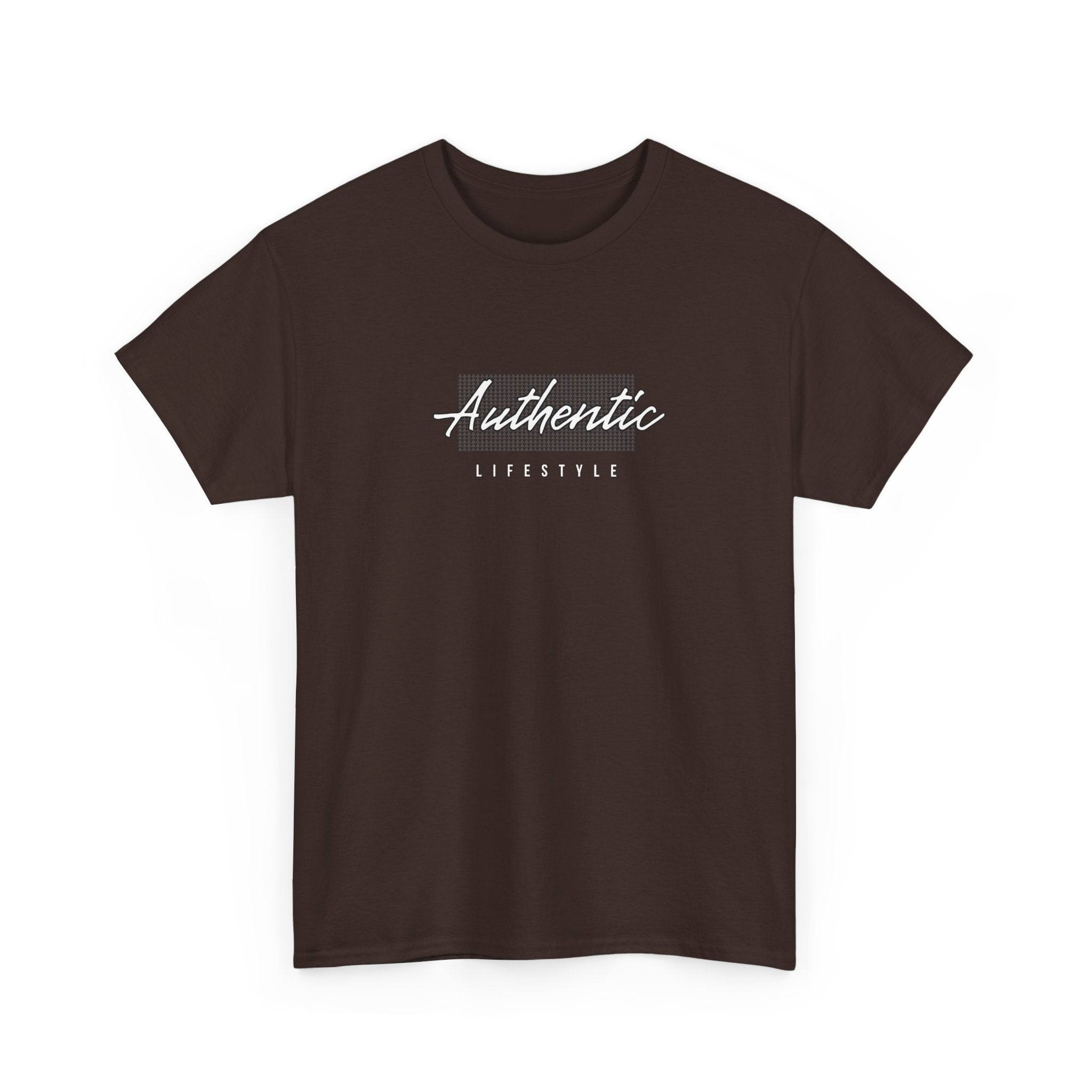 Authentic Lifestyle T-Shirt — Minimal Script Graphic Tee
