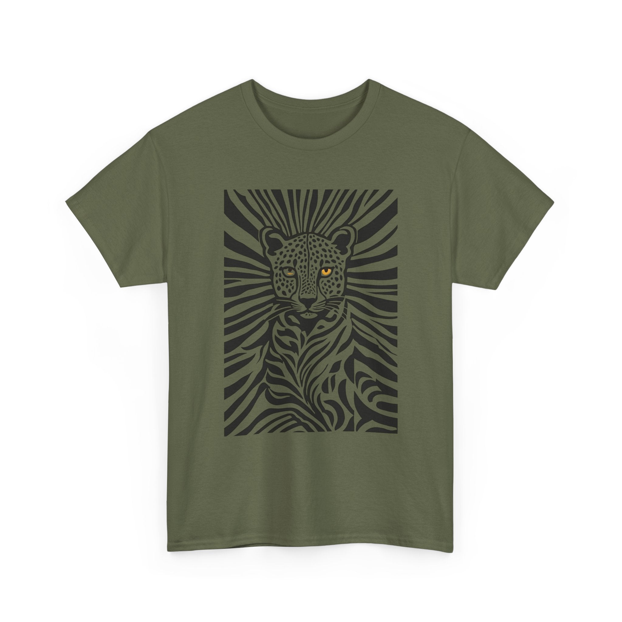 Stylish Animal Print Tee, Unisex Cotton T-Shirt, Wildlife Lover Gift, Casual Everyday Wear, Unique Graphic Tee, Statement Shirt
