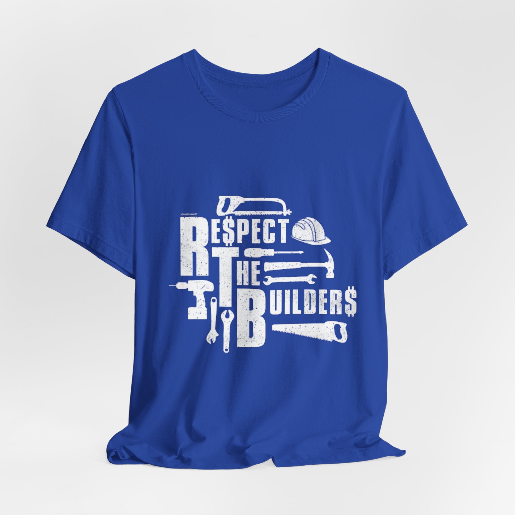 Respect The Builders T-Shirt – Construction Tools Graphic Tee