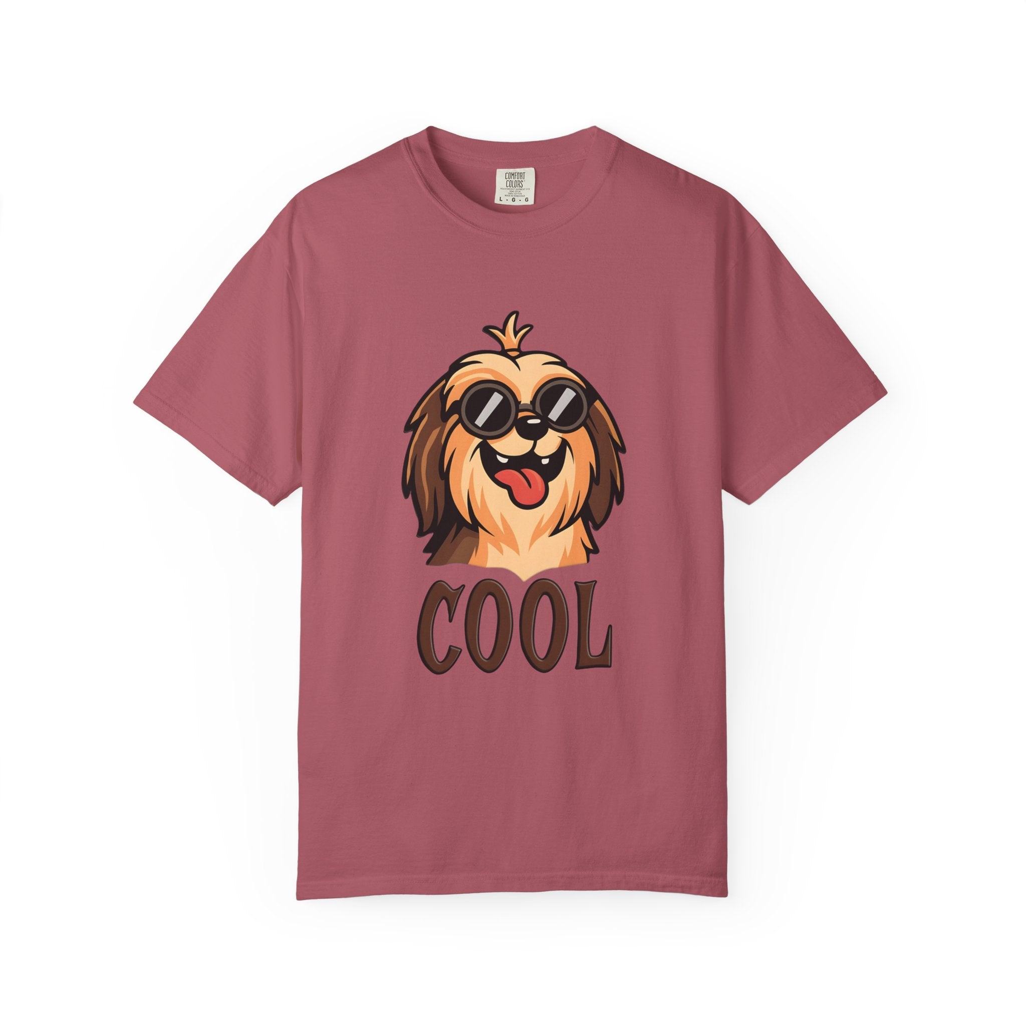Cool Dog Graphic T-Shirt, Unisex Pet Lover Tee, Fashionable Casual Wear, Gift for Dog Owners, Summer Wardrobe Essential