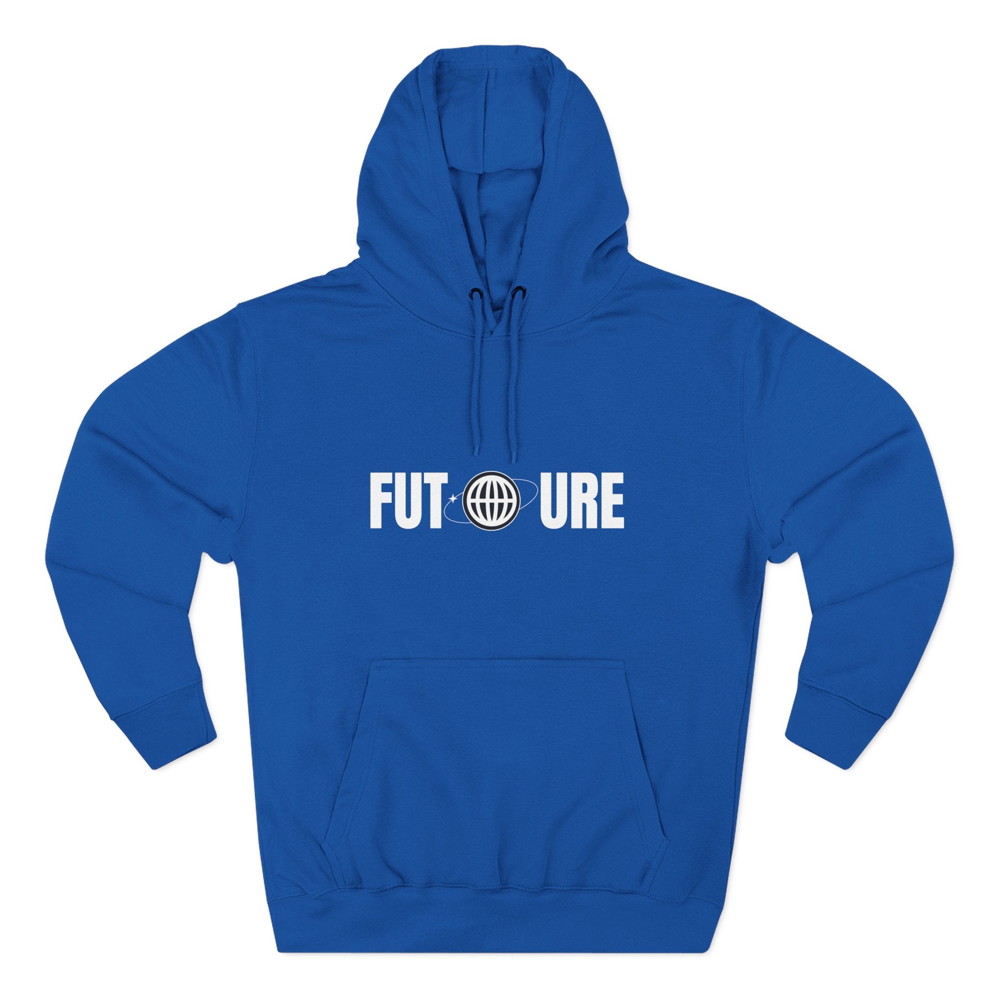 Future Logo Hoodie — Minimalist Graphic Fleece Pullover