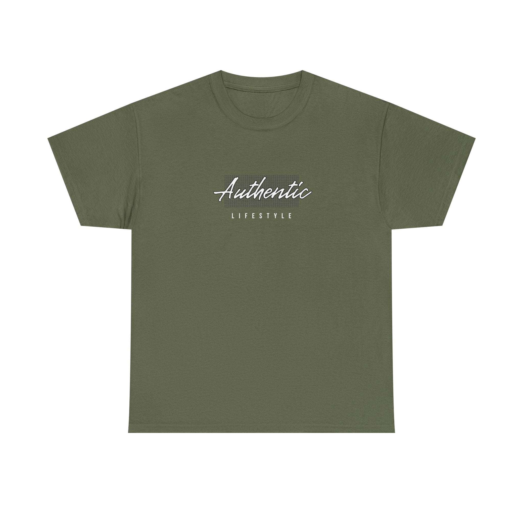Authentic Lifestyle T-Shirt — Minimal Script Graphic Tee