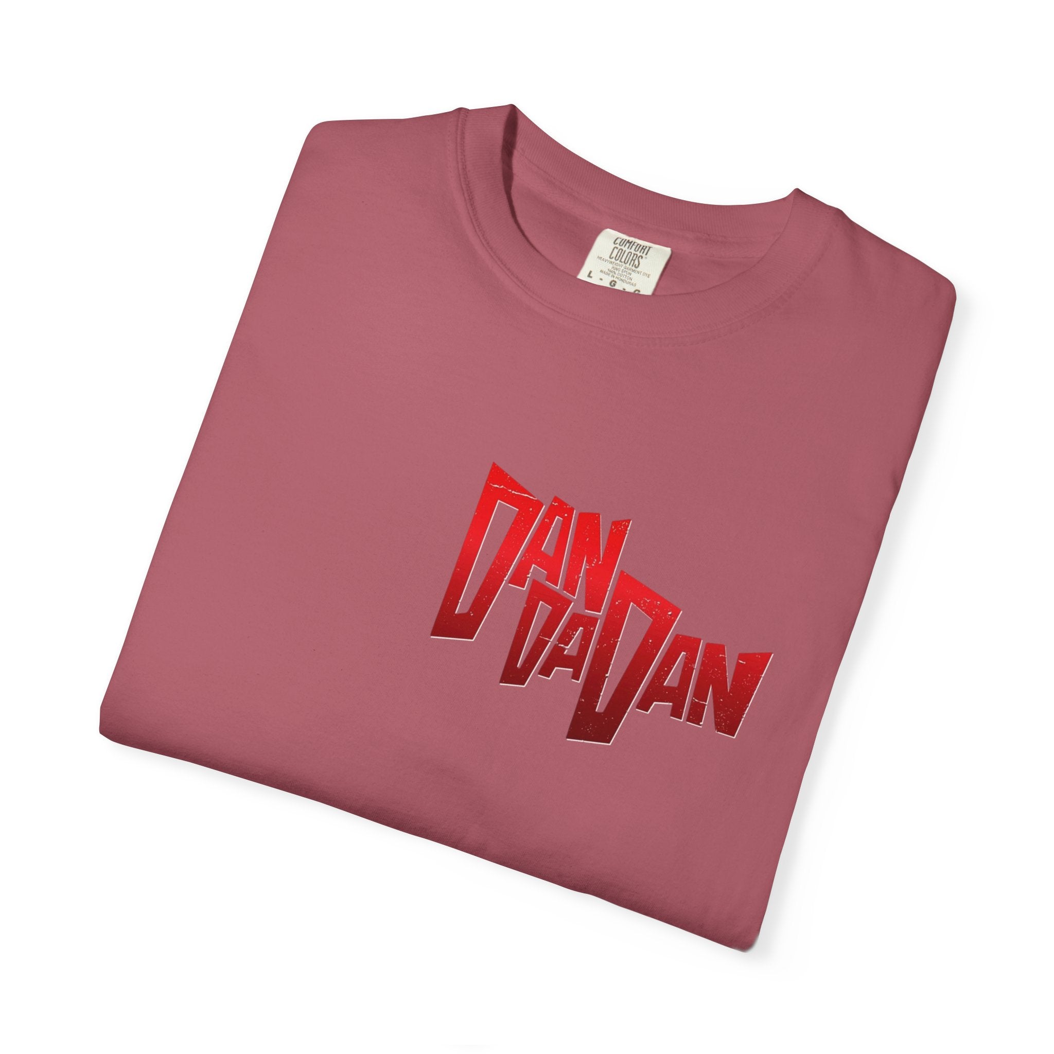 Garment-Dyed Graphic T-Shirt, Cool Anime Tee, Casual Streetwear, Gift for Fans, Trendy Graphic Top, Everyday Wear