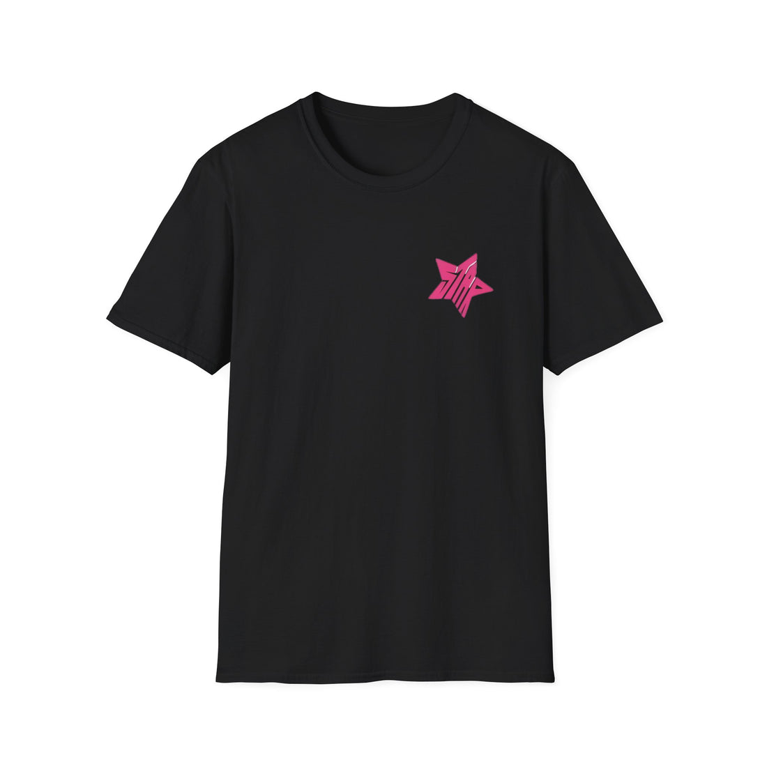 Starry Web T-Shirt — Pink Spiderweb Graphic Tee