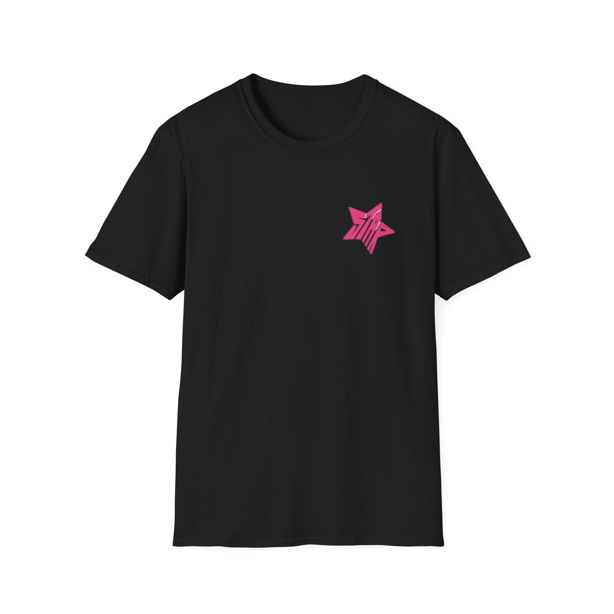 Starry Web T-Shirt — Pink Spiderweb Graphic Tee