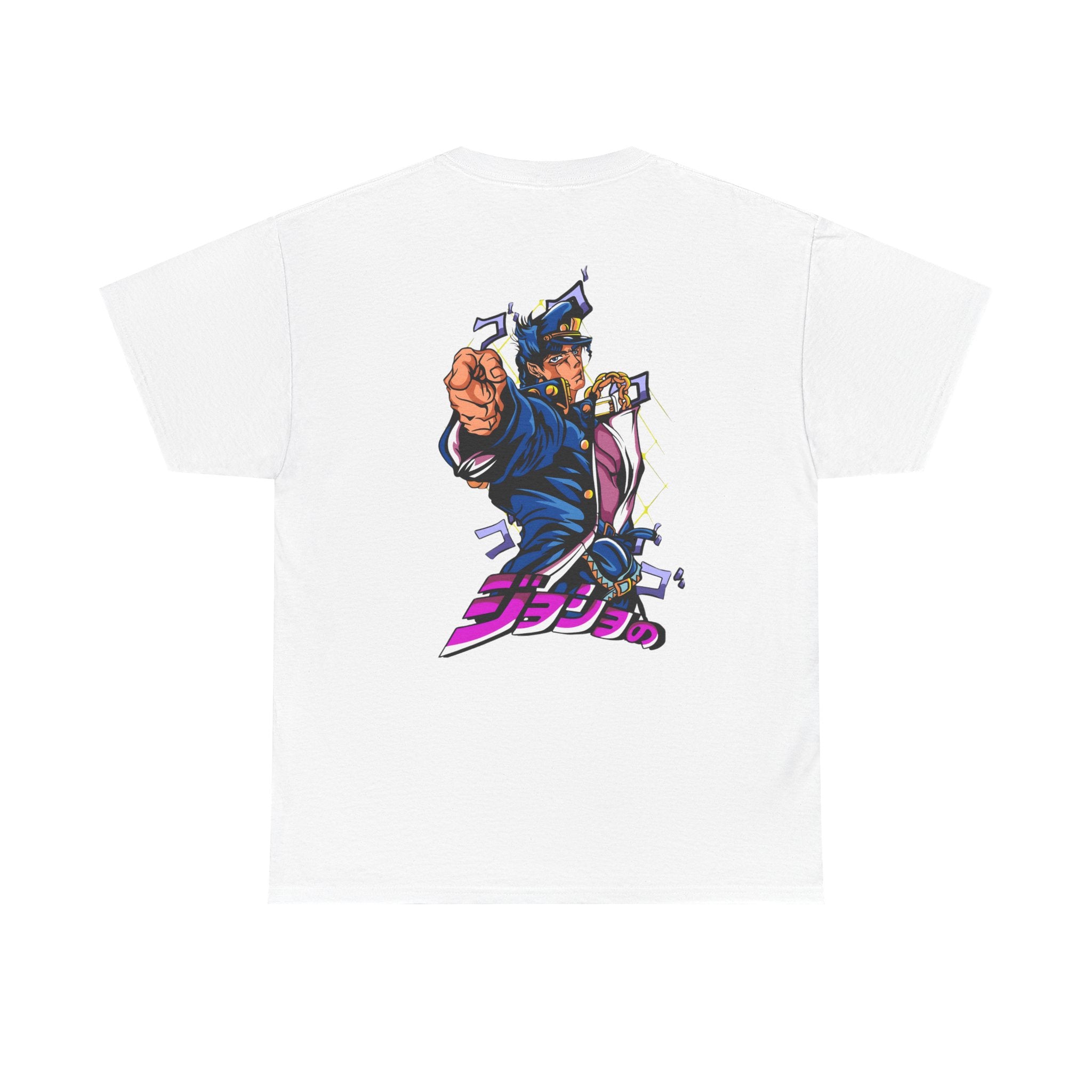 Batman & JoJo's Style Unisex Heavy Cotton Tee, Casual Wear, Graphic Tee, Streetwear, Cool Gift, Anime Shirt