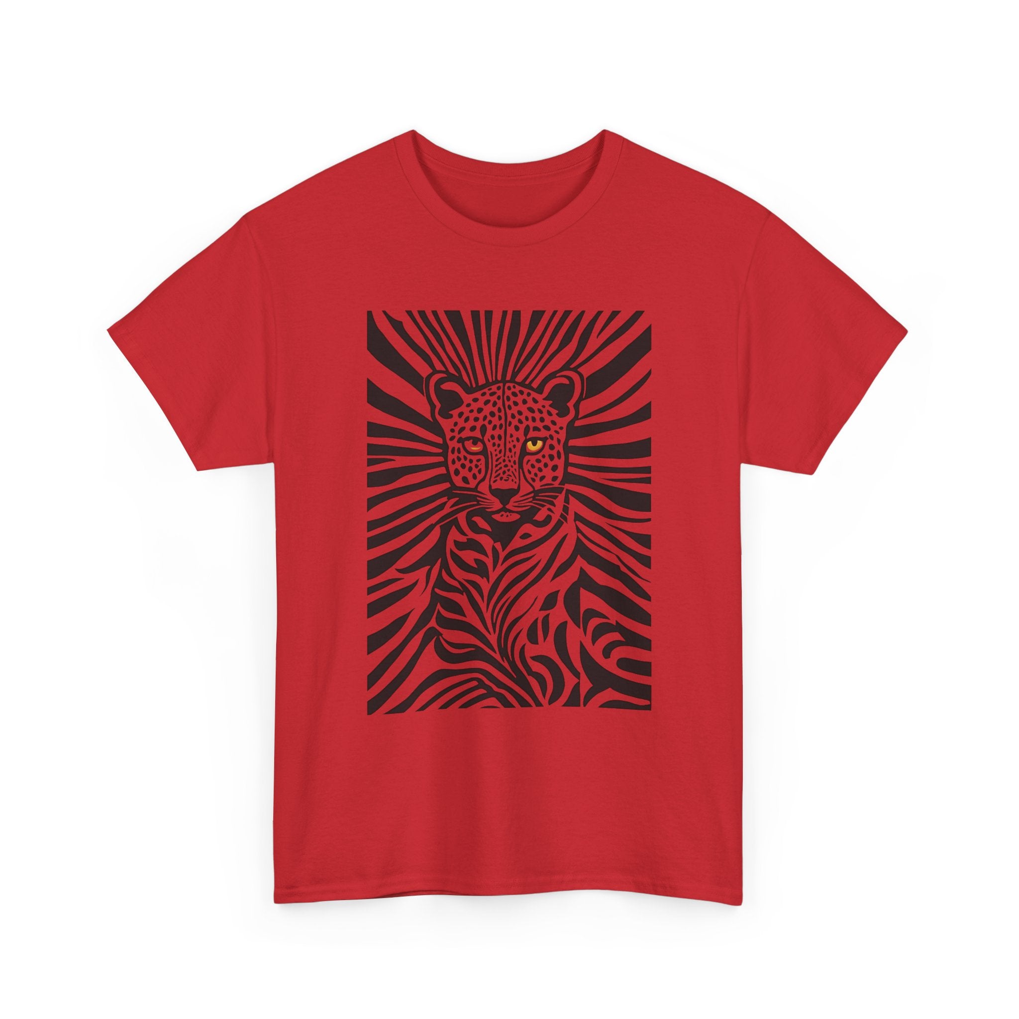 Stylish Animal Print Tee, Unisex Cotton T-Shirt, Wildlife Lover Gift, Casual Everyday Wear, Unique Graphic Tee, Statement Shirt