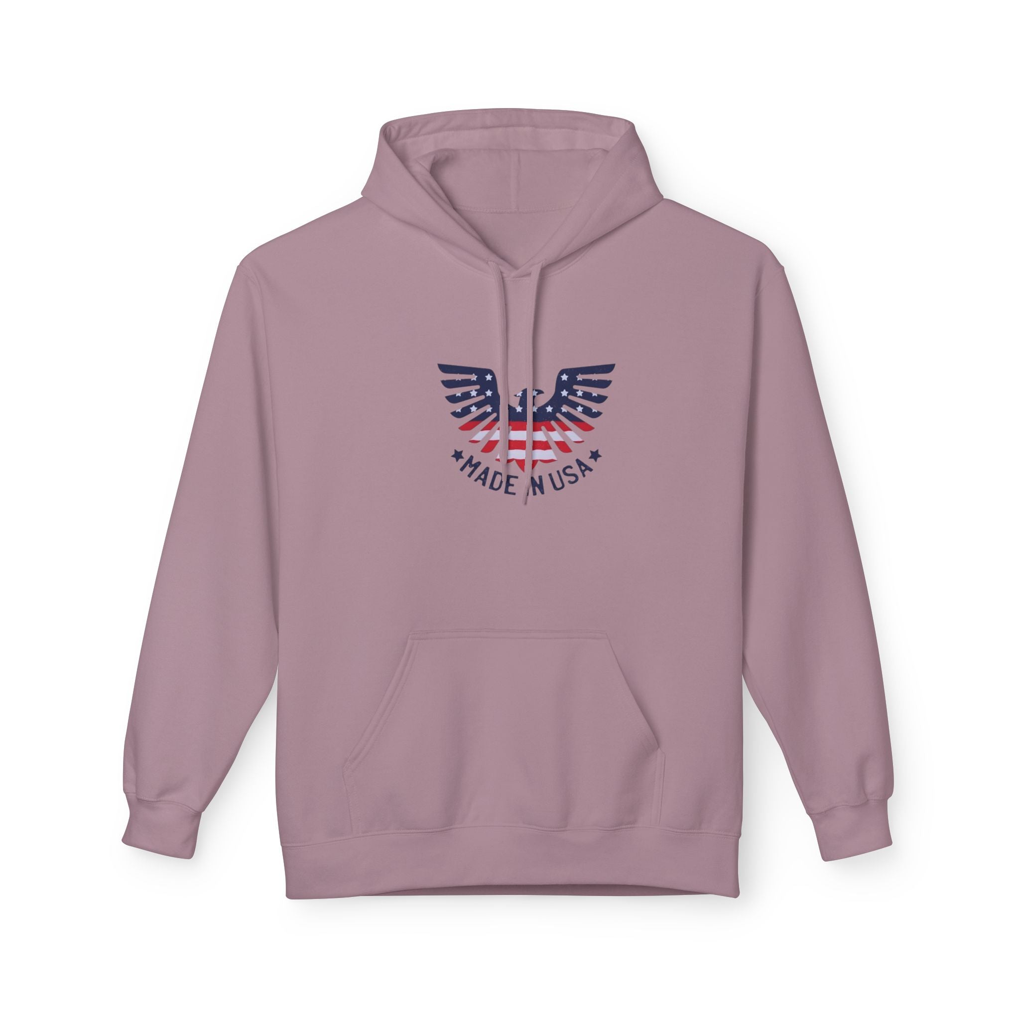 Made in USA Eagle Hoodie – Patriotic American Flag Pullover