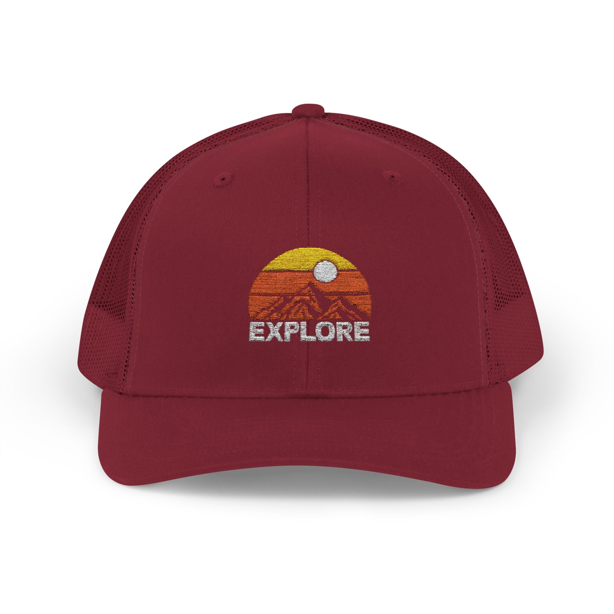 Explore Sunset Trucker Cap
