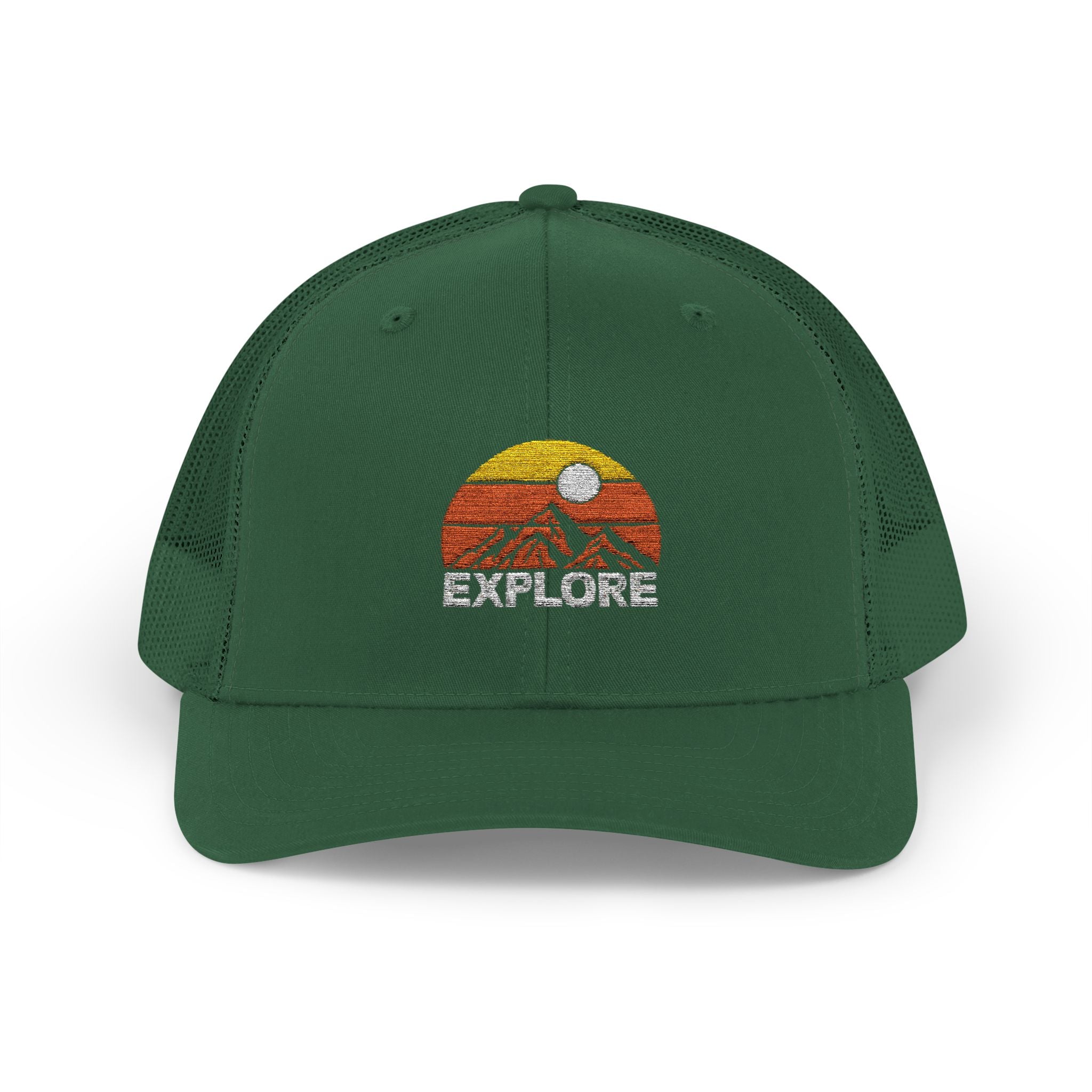 Explore Sunset Trucker Cap