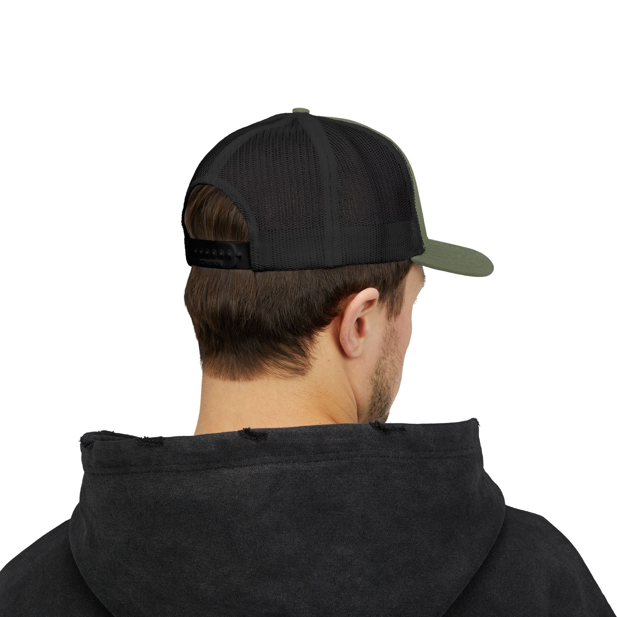 Alien Embroidered Snapback Trucker Cap, Cool Hat, Unique Gift for UFO Lovers, Casual Wear, Festival Fashion, Fun Accessory