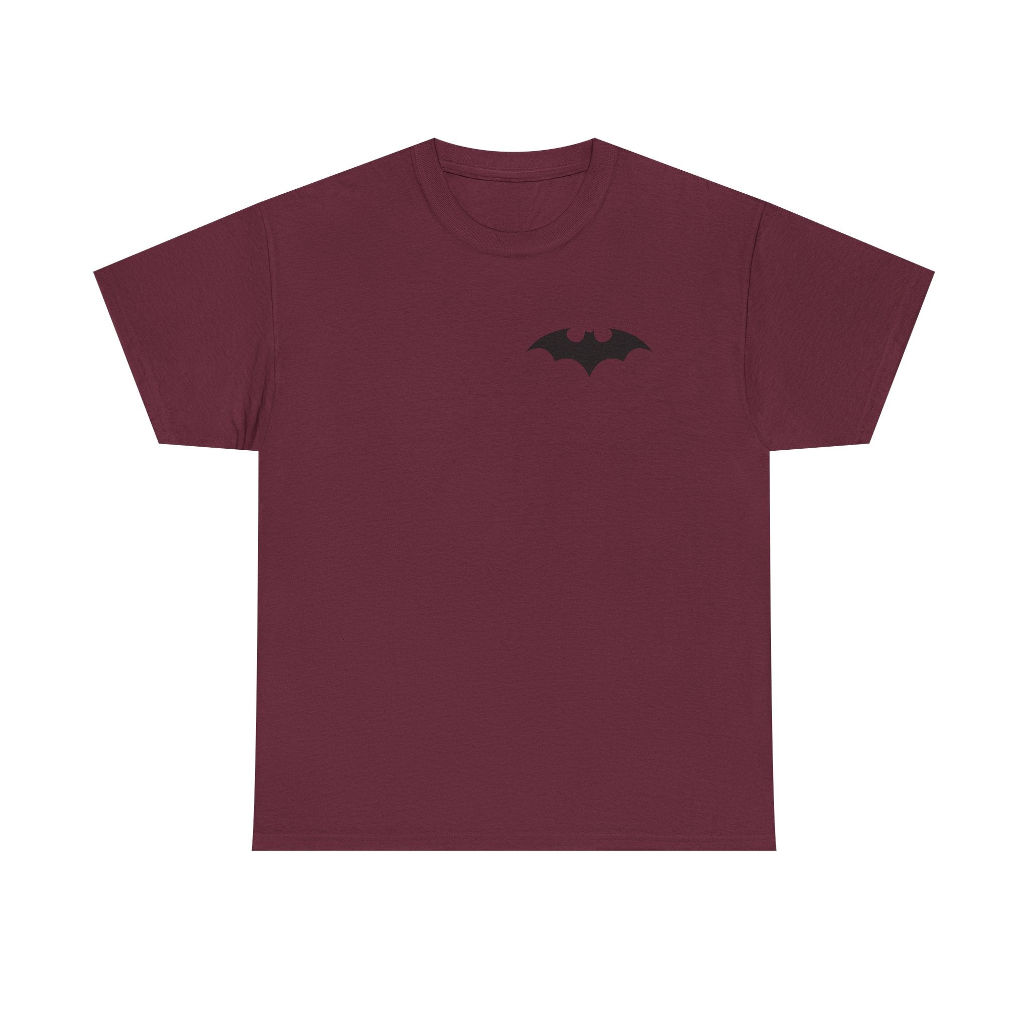 Batman & JoJo's Style Unisex Heavy Cotton Tee, Casual Wear, Graphic Tee, Streetwear, Cool Gift, Anime Shirt