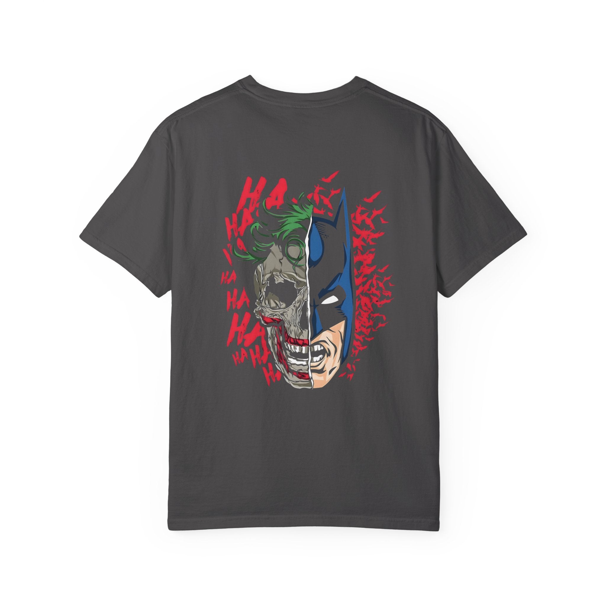 Playful Batman Joker T-shirt, Unisex Funny Tee, Graphic Tee for Fans, Gift for Superhero Lovers, Comic-Inspired Apparel