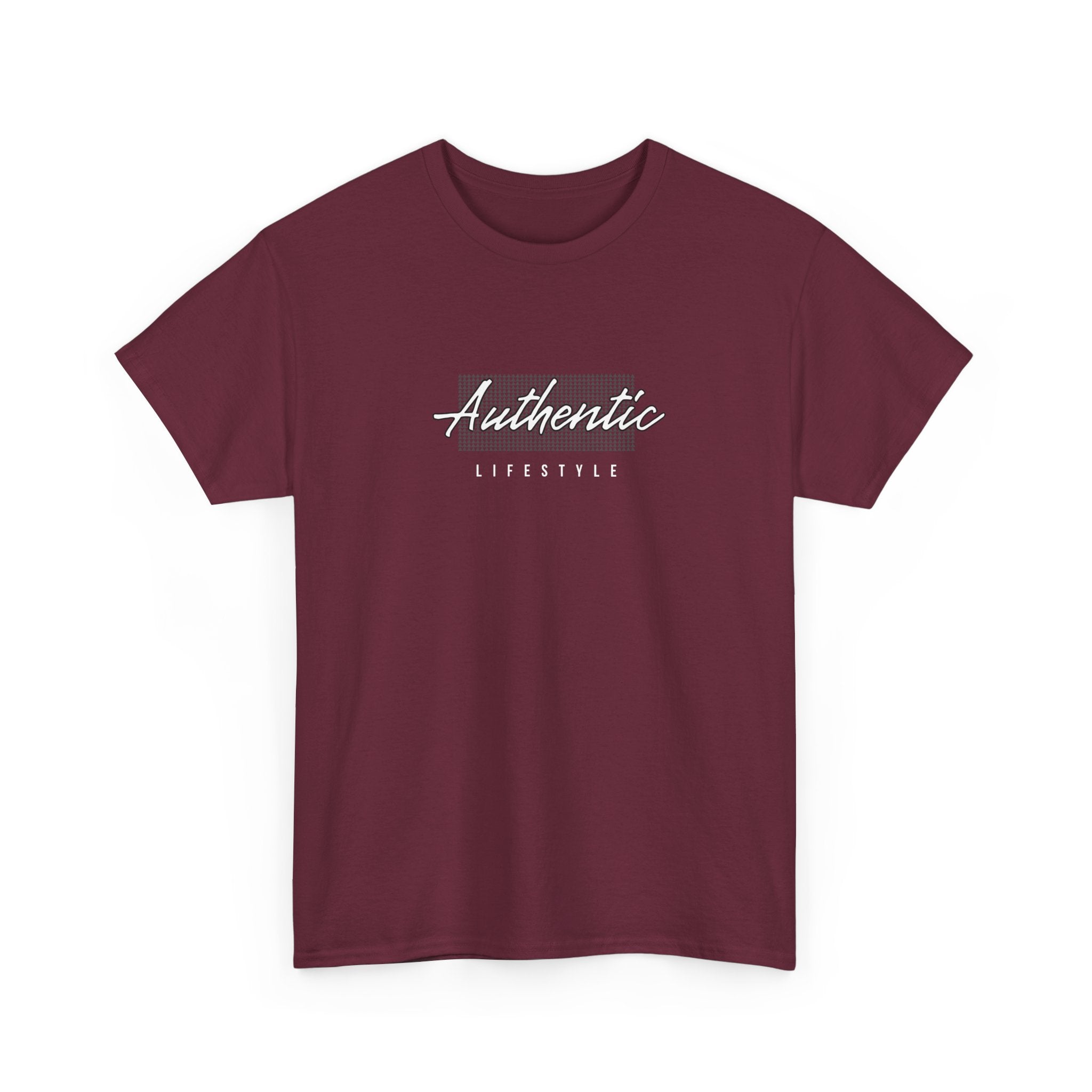 Authentic Lifestyle T-Shirt — Minimal Script Graphic Tee