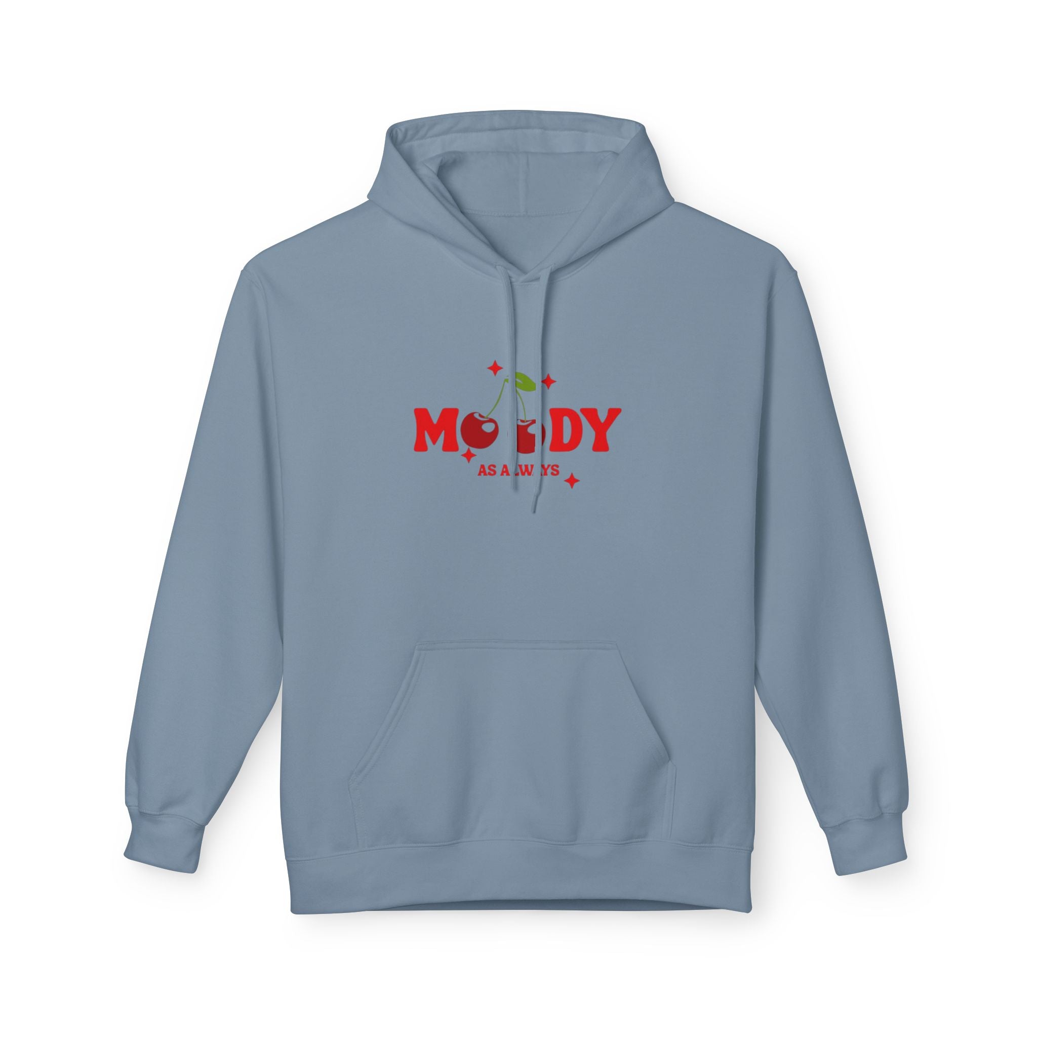 Moody As A Rose Hoodie — Floral Graphic Hoodie for Moody Vibes