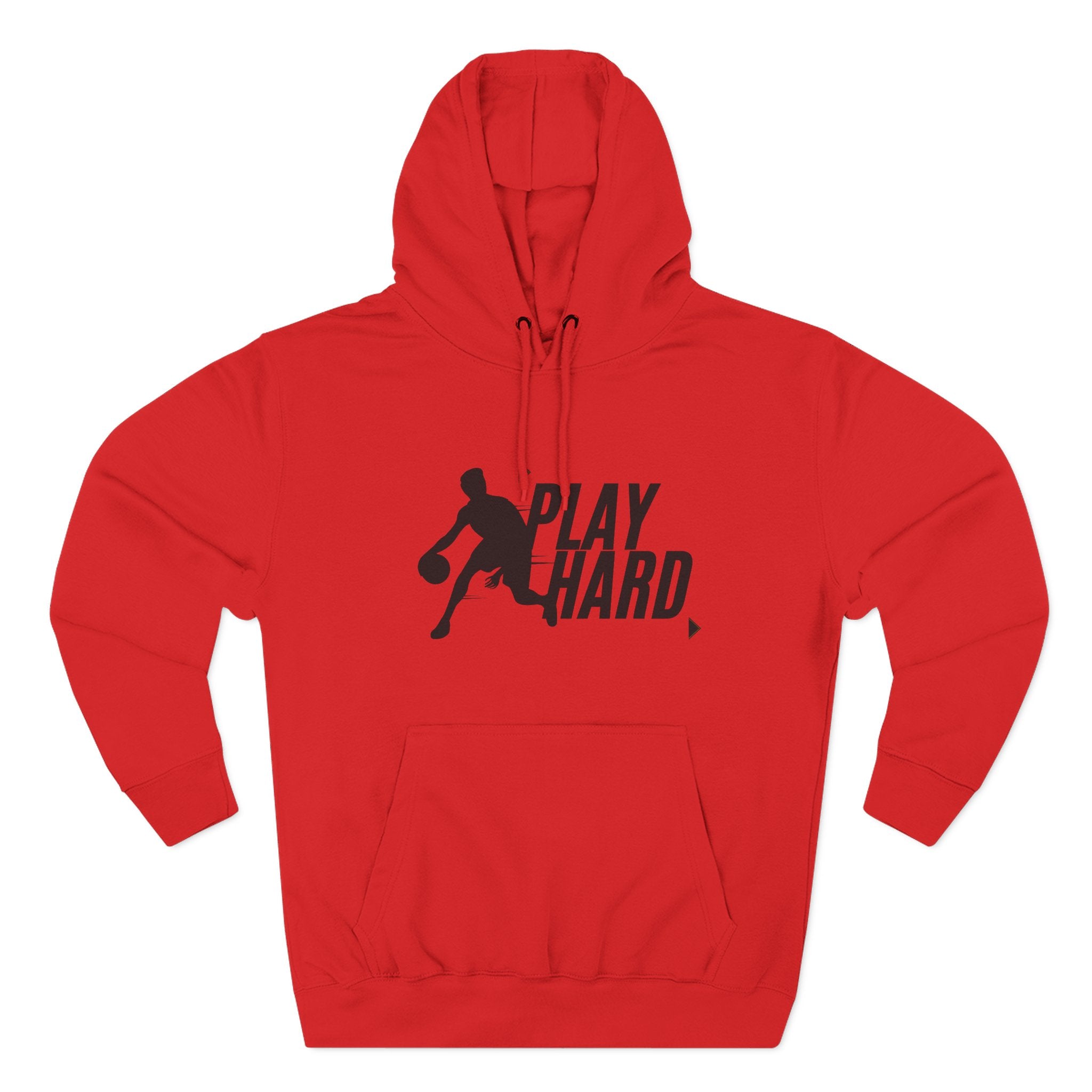 Play Hard Basketball Hoodie - Athletic Sportswear Pullover