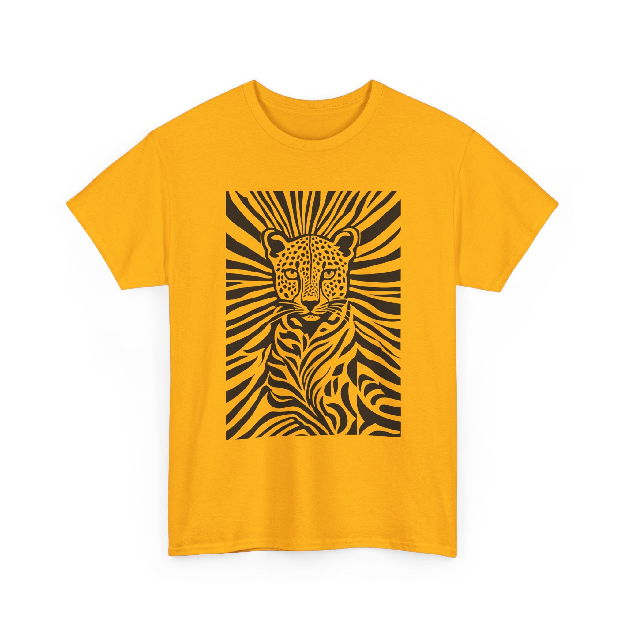 Stylish Animal Print Tee, Unisex Cotton T-Shirt, Wildlife Lover Gift, Casual Everyday Wear, Unique Graphic Tee, Statement Shirt