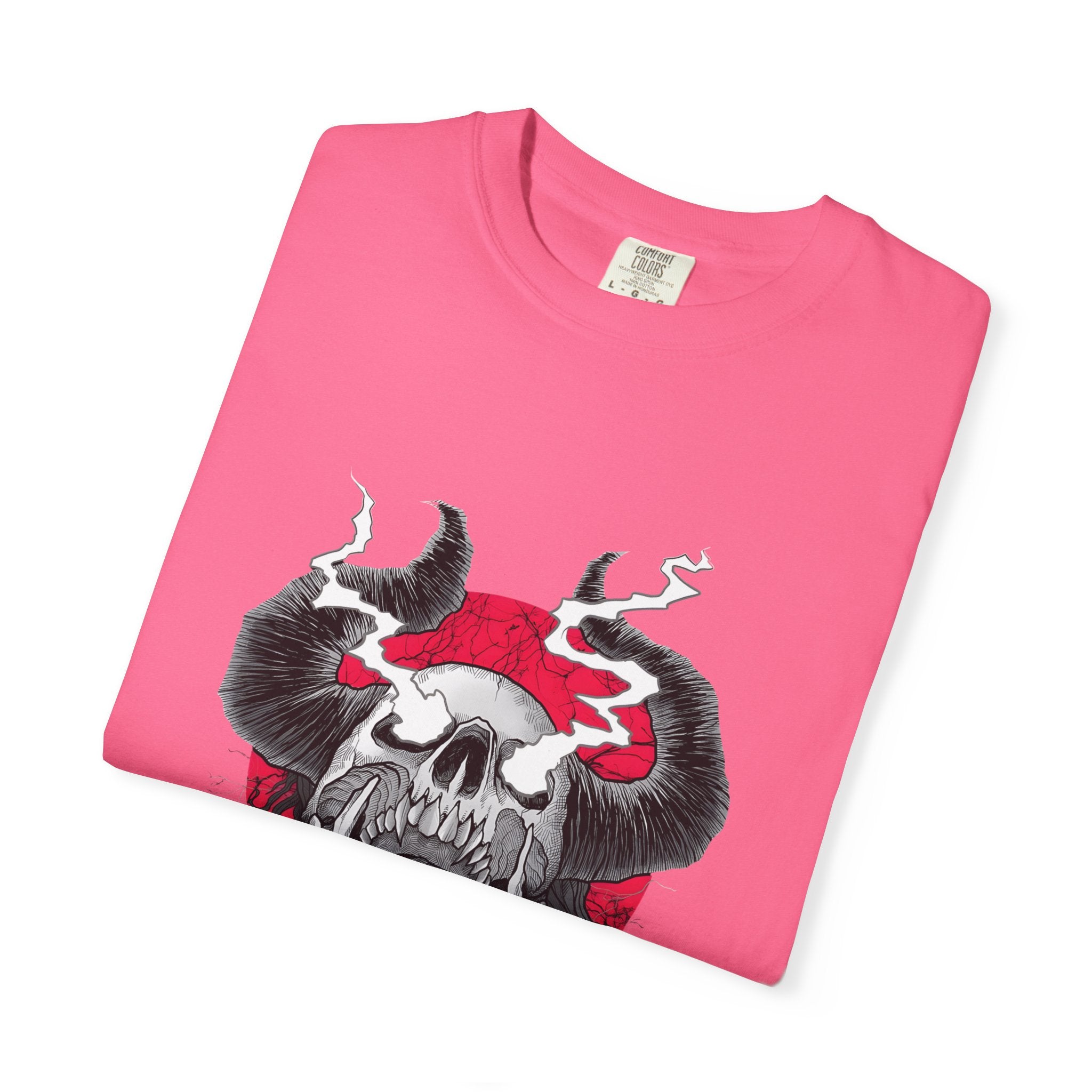 Skull Graphic Unisex T-shirt | Vintage Vibe, Perfect for Gift, Halloween, Casual Wear, Music Festivals, Boho Style