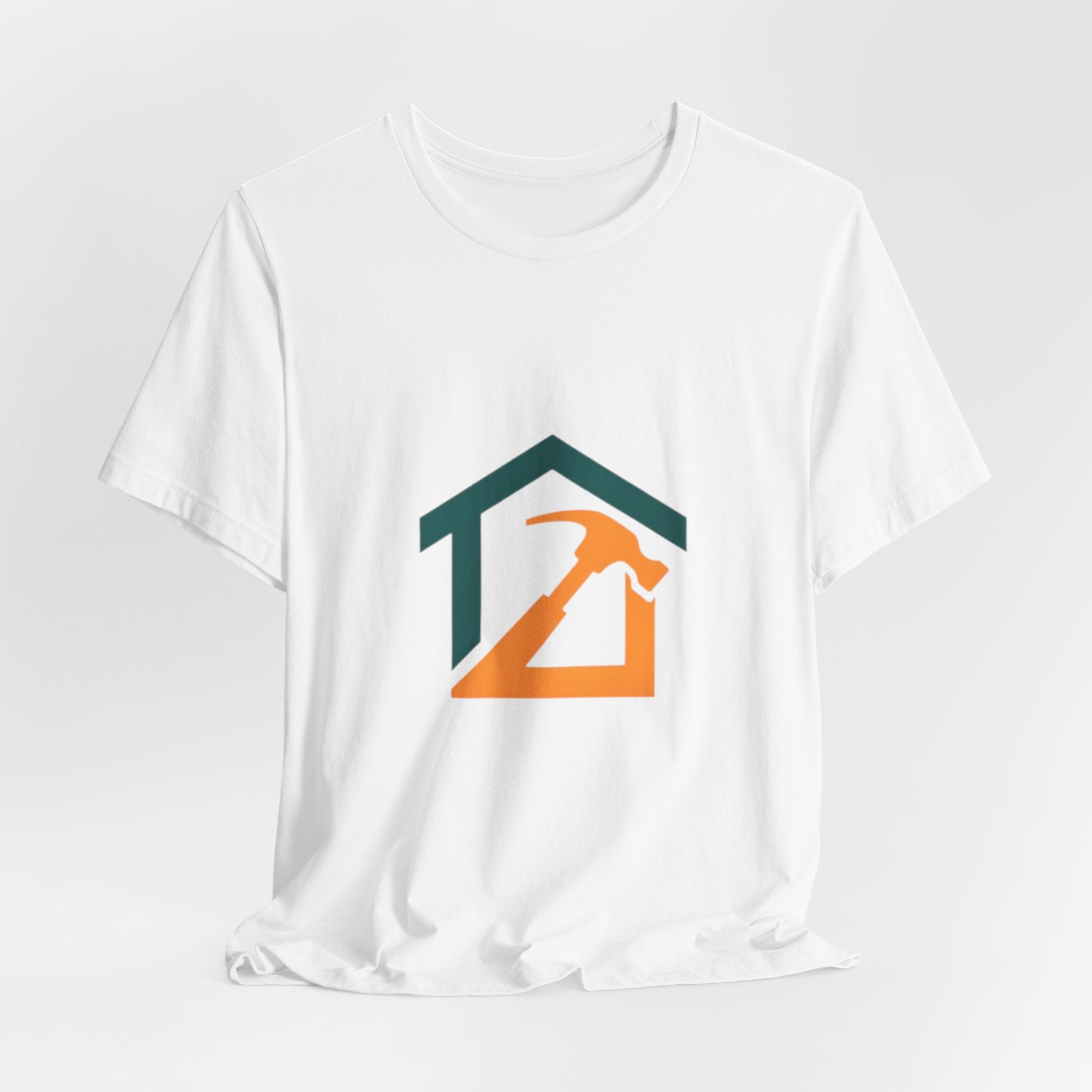 Home Repair Hammer T-Shirt — Contractor & DIY House Logo Tee