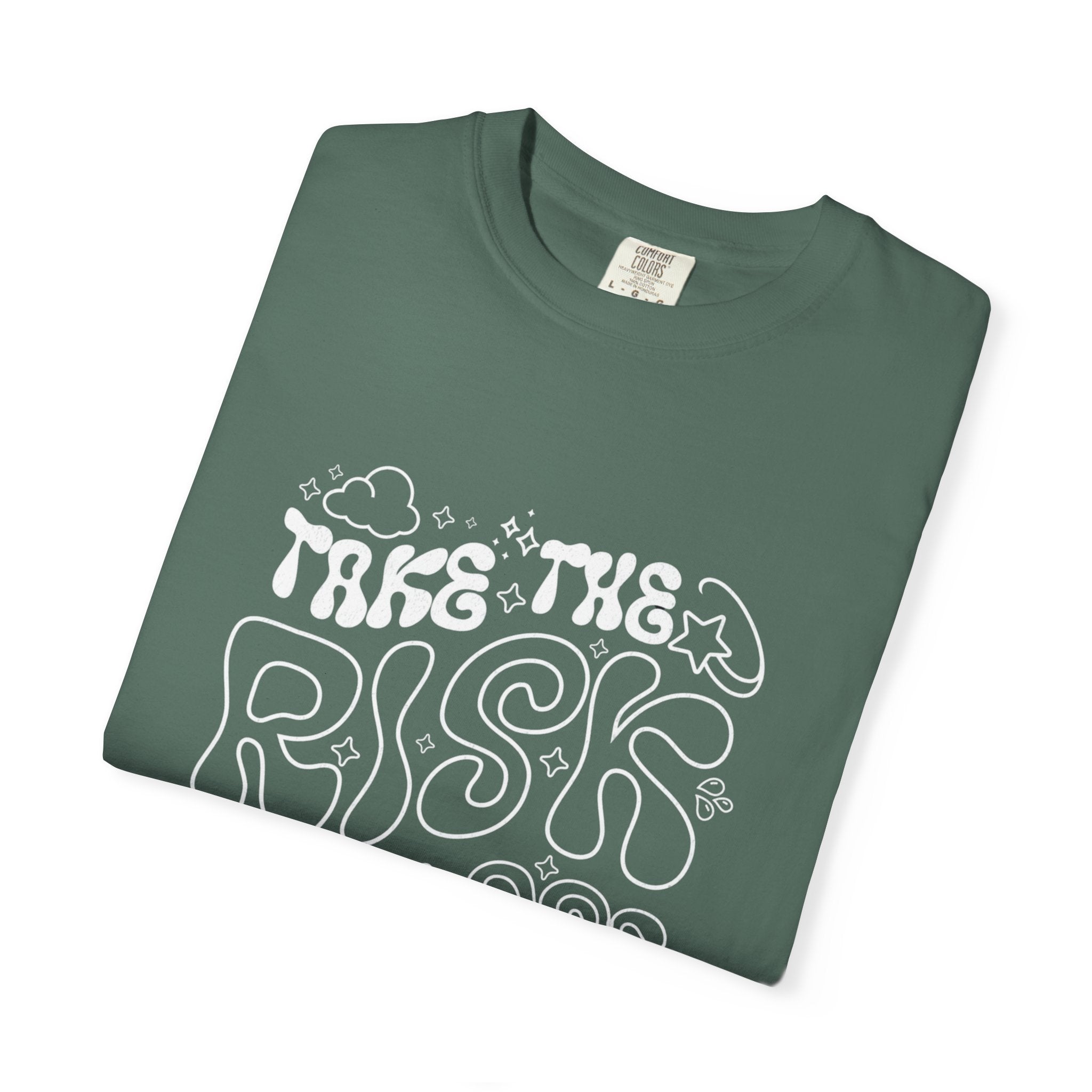 Motivational Unisex T-Shirt: 'Take the Risk or Lose the Chance'