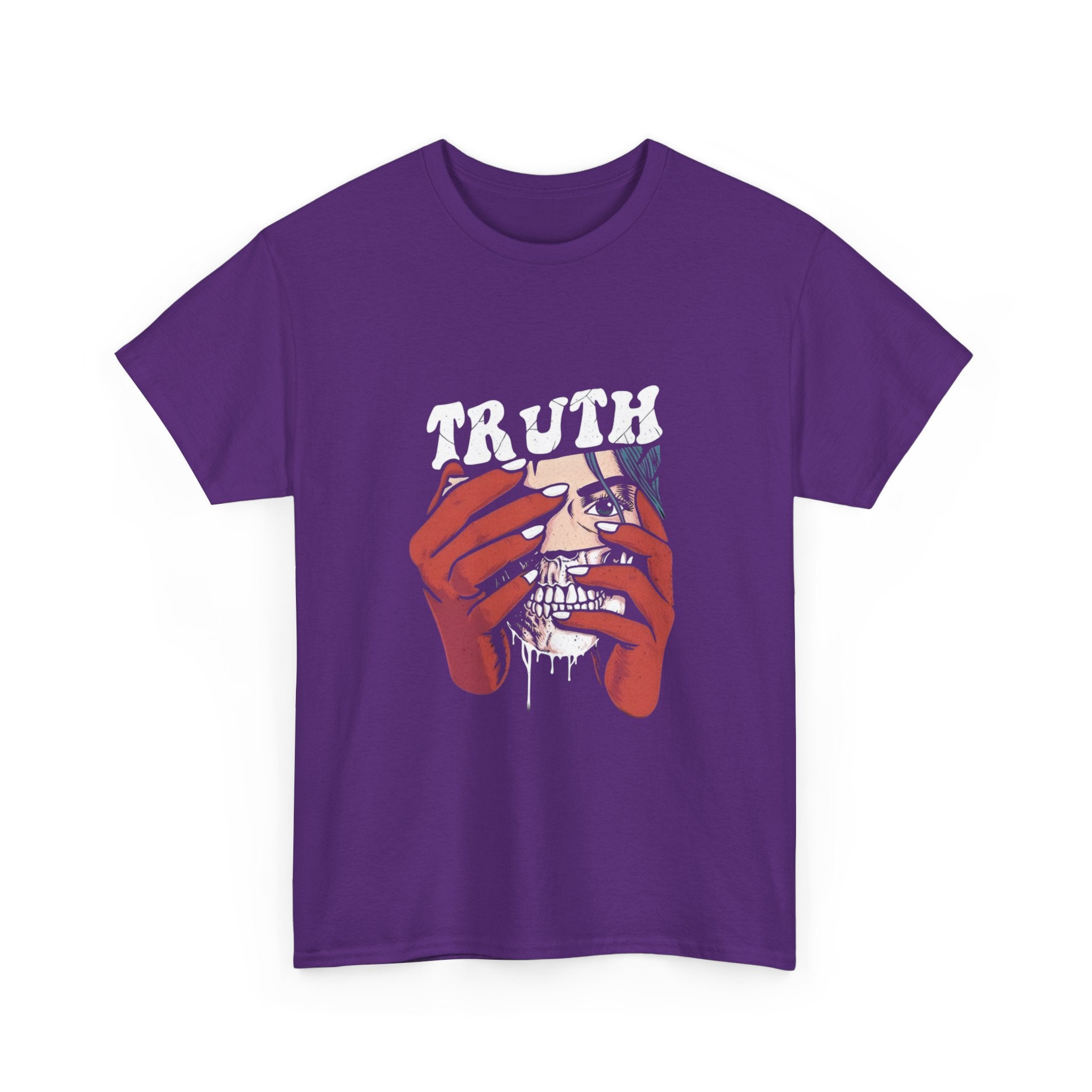 Bold Graphic Tee with 'Truth' Design, Unisex Cotton T-Shirt, Casual Wear, Ideals Statement Shirt, Trendy Gift Idea
