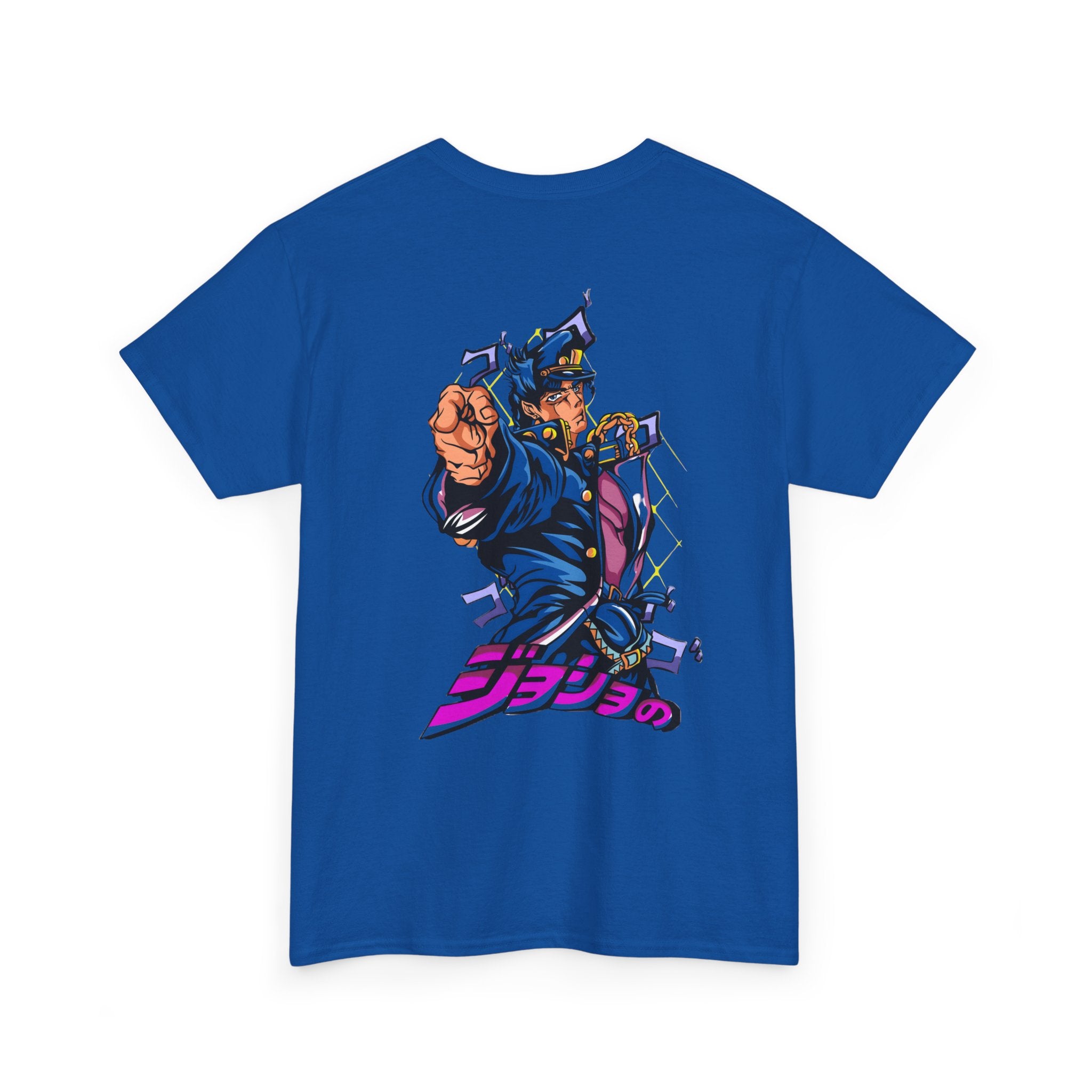 Batman & JoJo's Style Unisex Heavy Cotton Tee, Casual Wear, Graphic Tee, Streetwear, Cool Gift, Anime Shirt