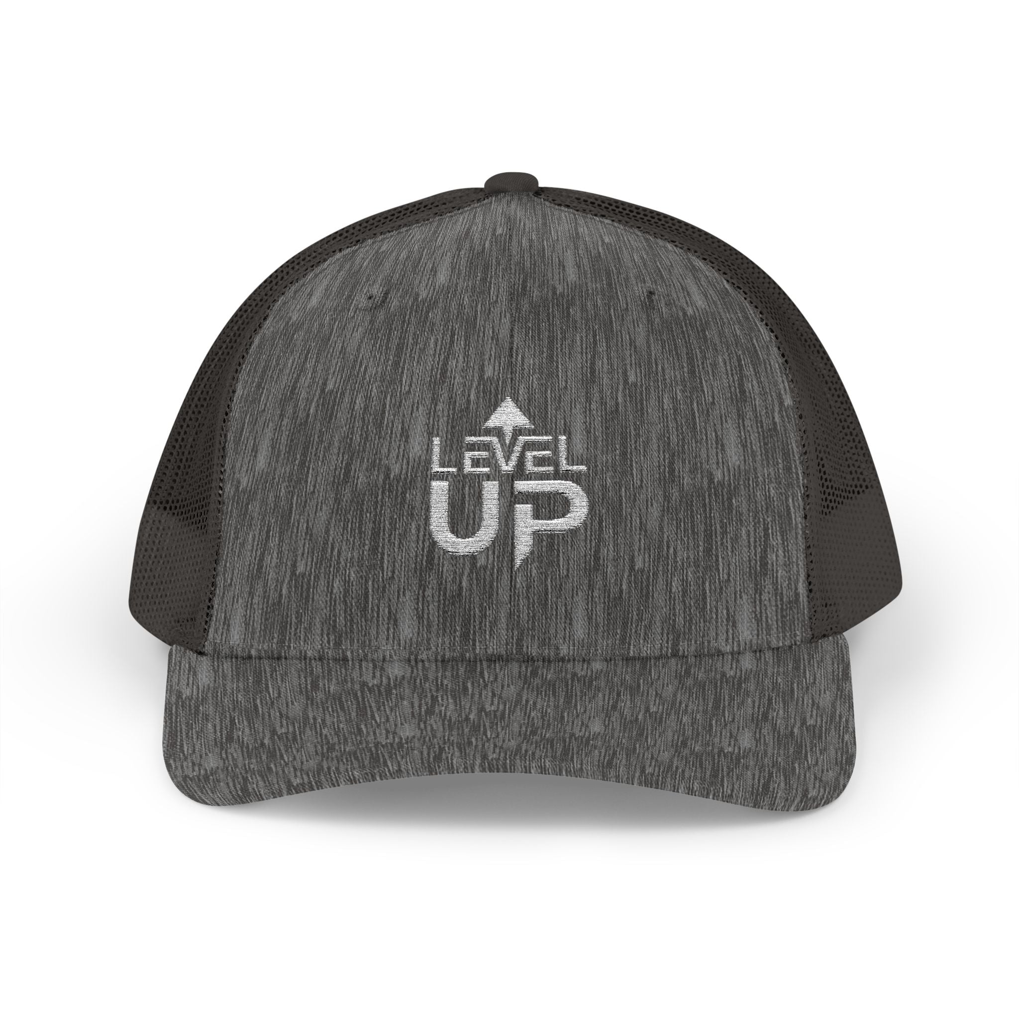 Level Up Trucker Cap – Retro Gamer Snapback Hat