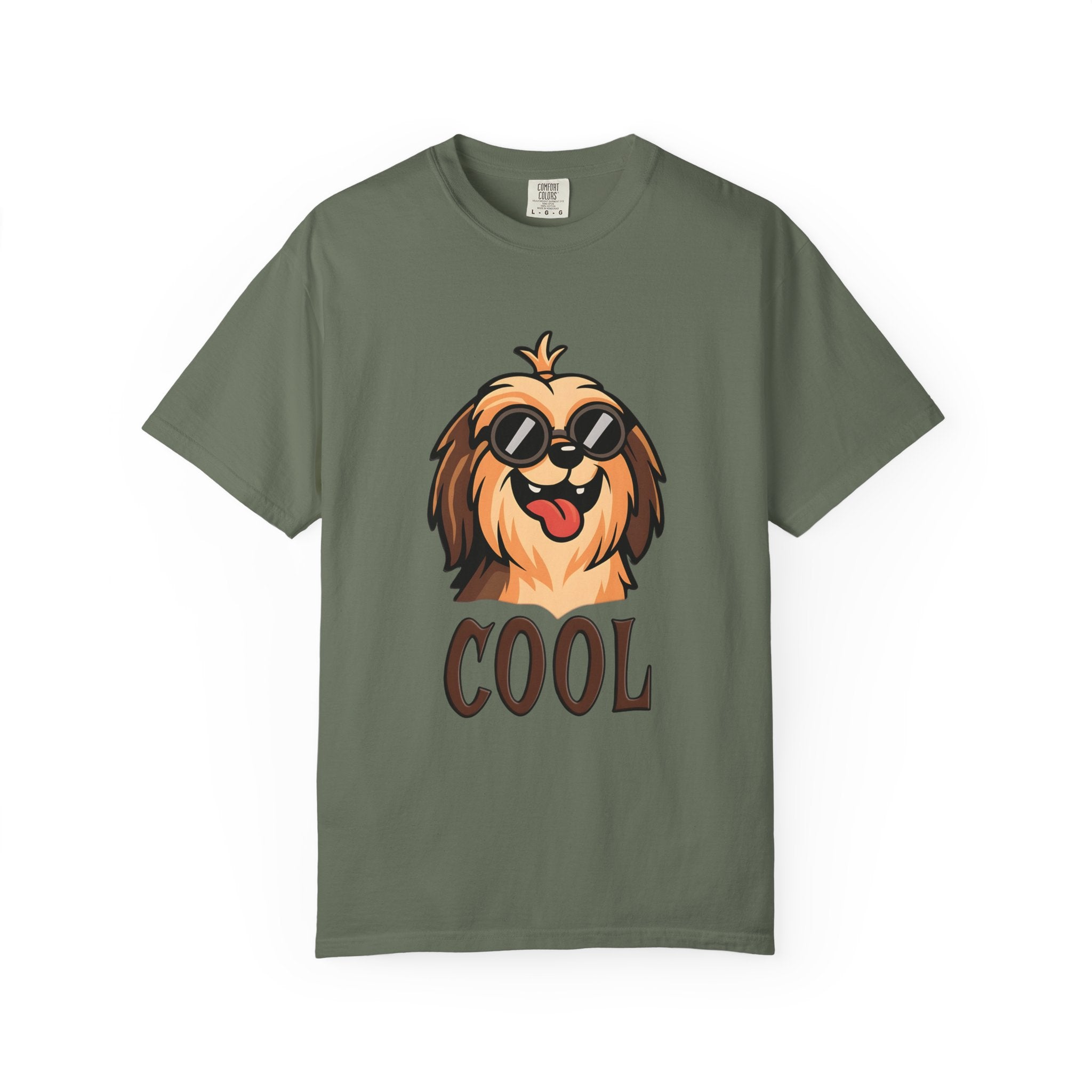 Cool Dog Graphic T-Shirt, Unisex Pet Lover Tee, Fashionable Casual Wear, Gift for Dog Owners, Summer Wardrobe Essential