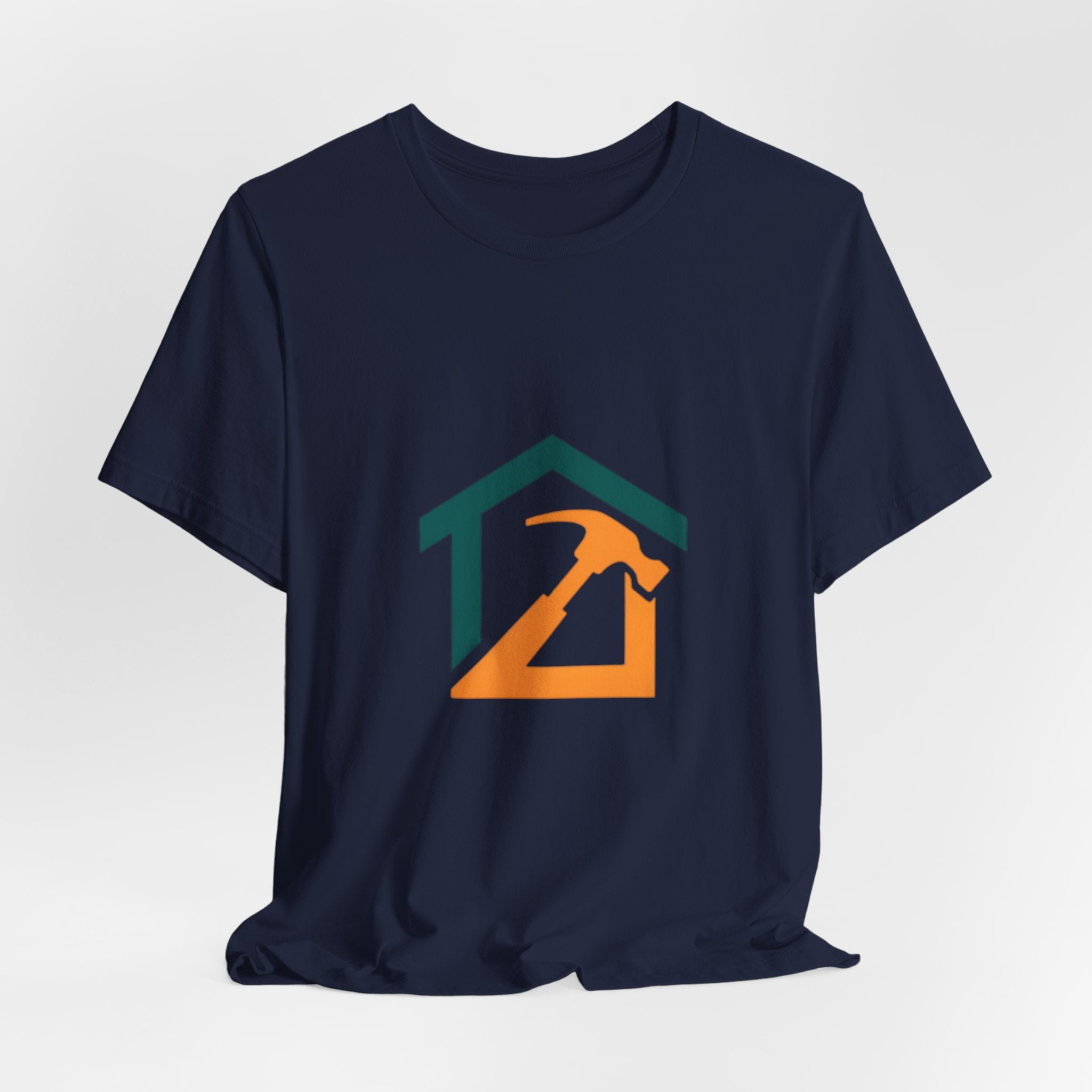Home Repair Hammer T-Shirt — Contractor & DIY House Logo Tee