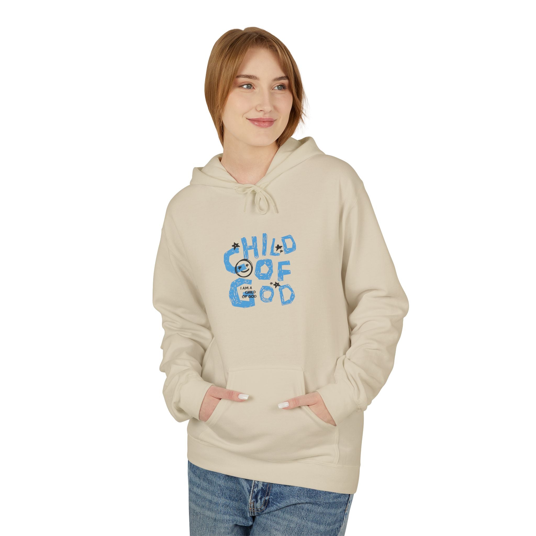 Child of God Inspirational Fleece Hoodie