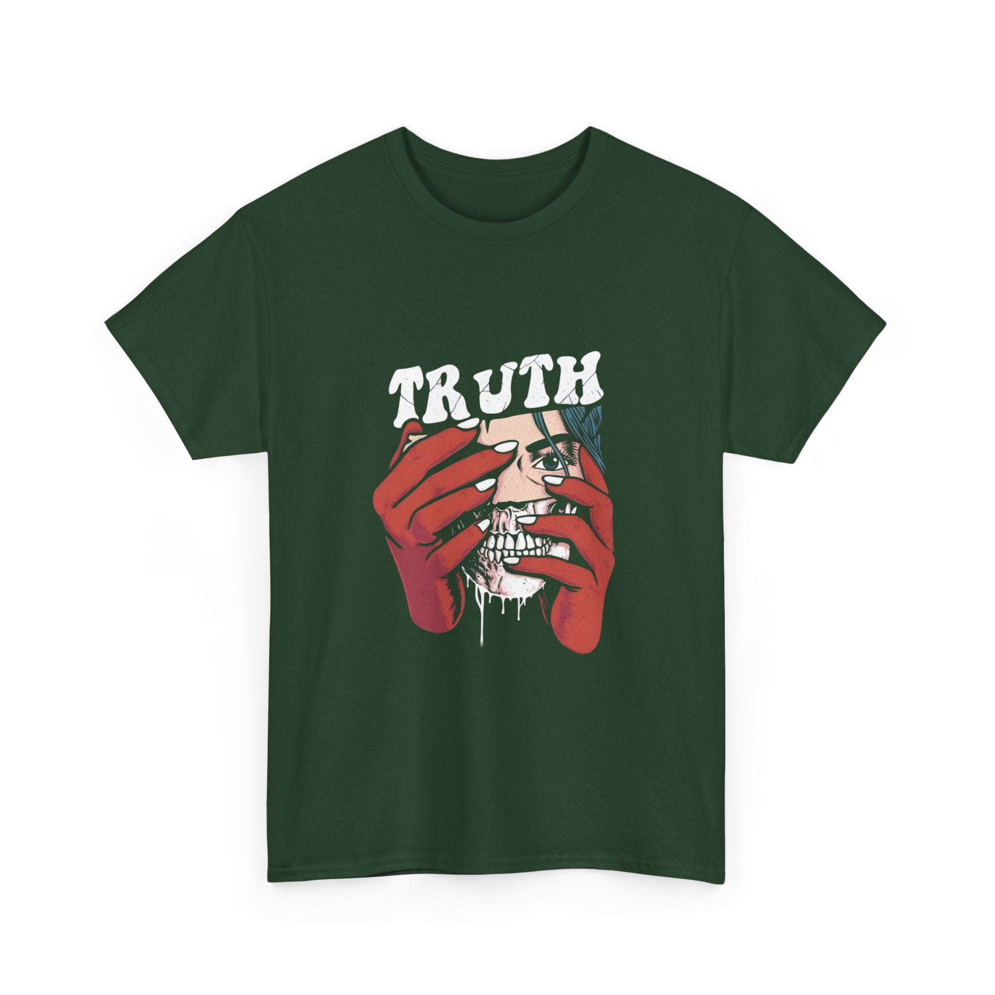 Bold Graphic Tee with 'Truth' Design, Unisex Cotton T-Shirt, Casual Wear, Ideals Statement Shirt, Trendy Gift Idea