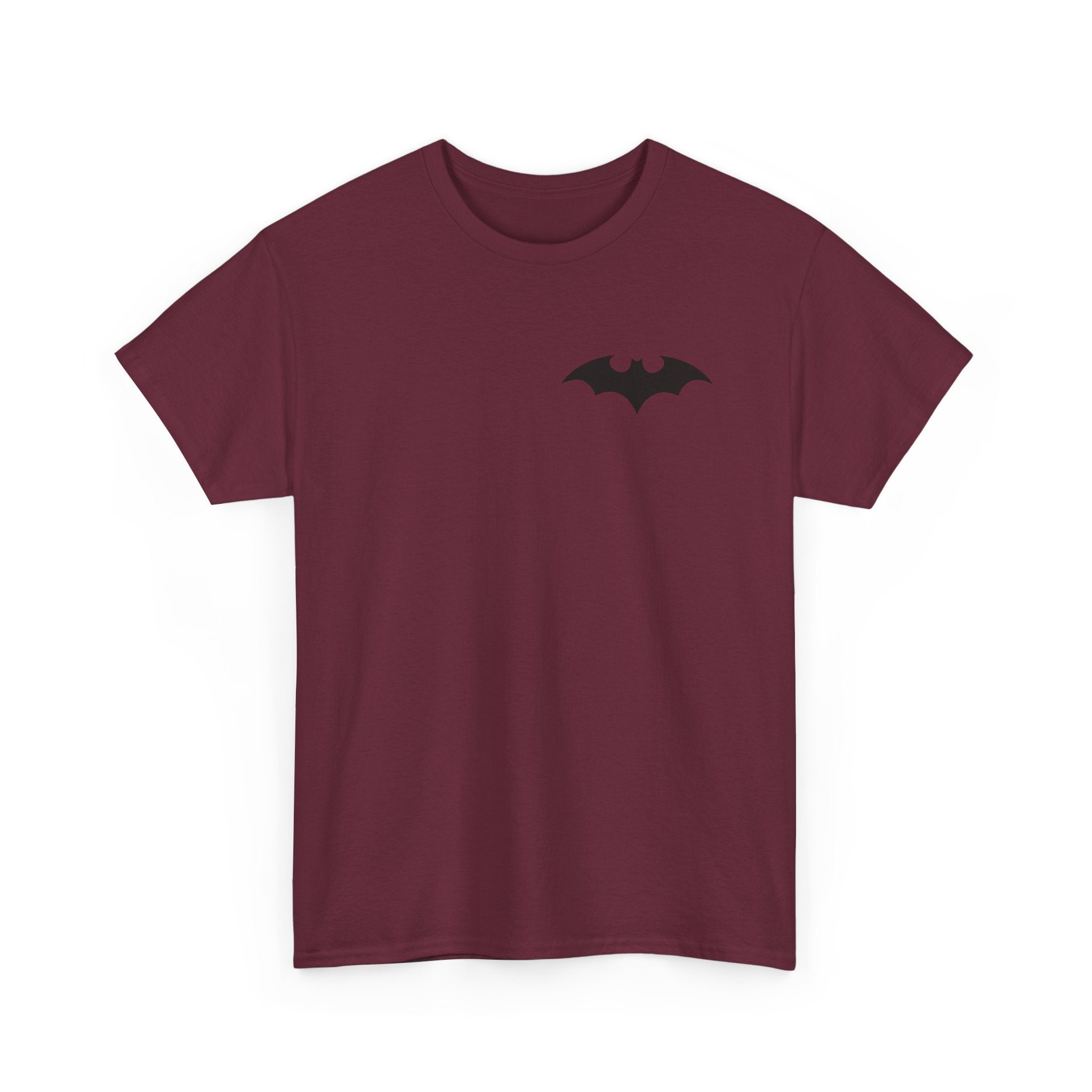 Batman & JoJo's Style Unisex Heavy Cotton Tee, Casual Wear, Graphic Tee, Streetwear, Cool Gift, Anime Shirt