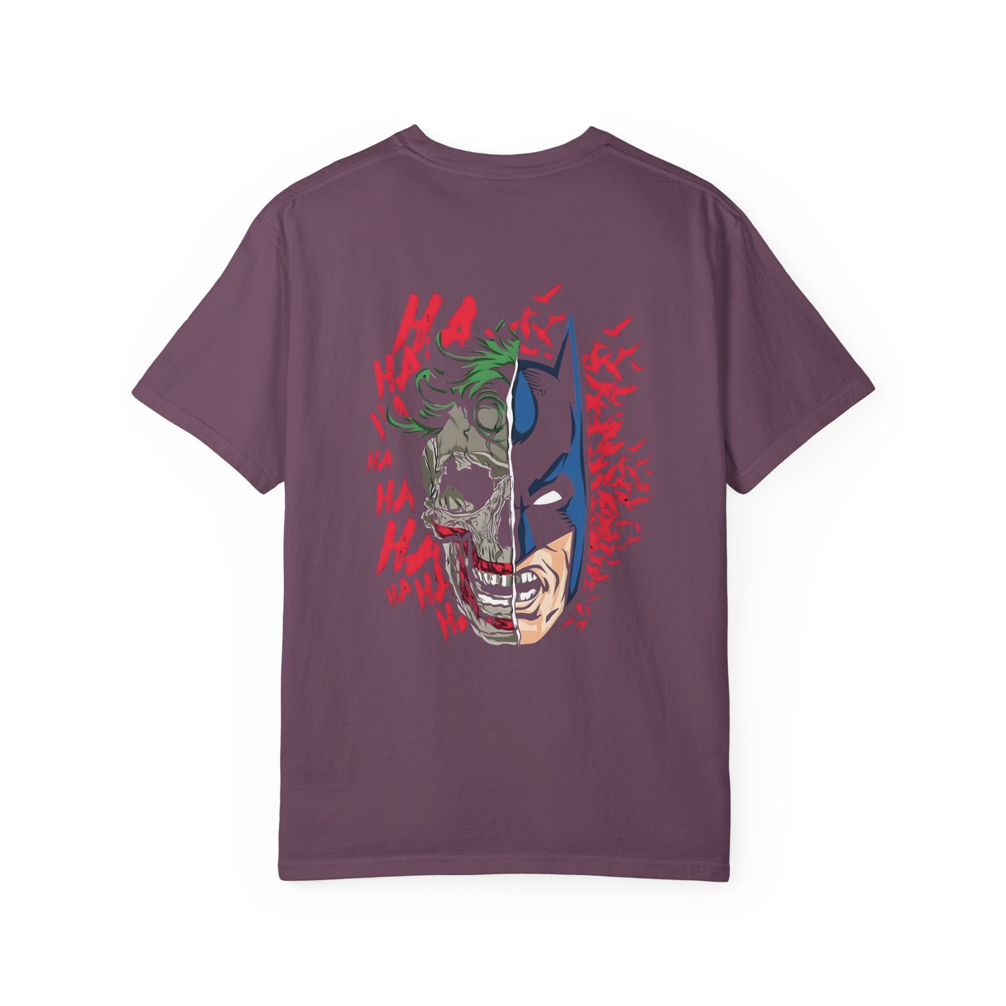 Playful Batman Joker T-shirt, Unisex Funny Tee, Graphic Tee for Fans, Gift for Superhero Lovers, Comic-Inspired Apparel