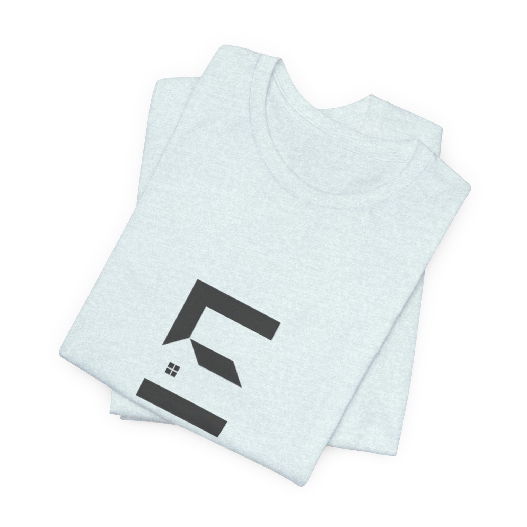 Elegant House Logo T-Shirt — Minimal Real Estate Branding Tee