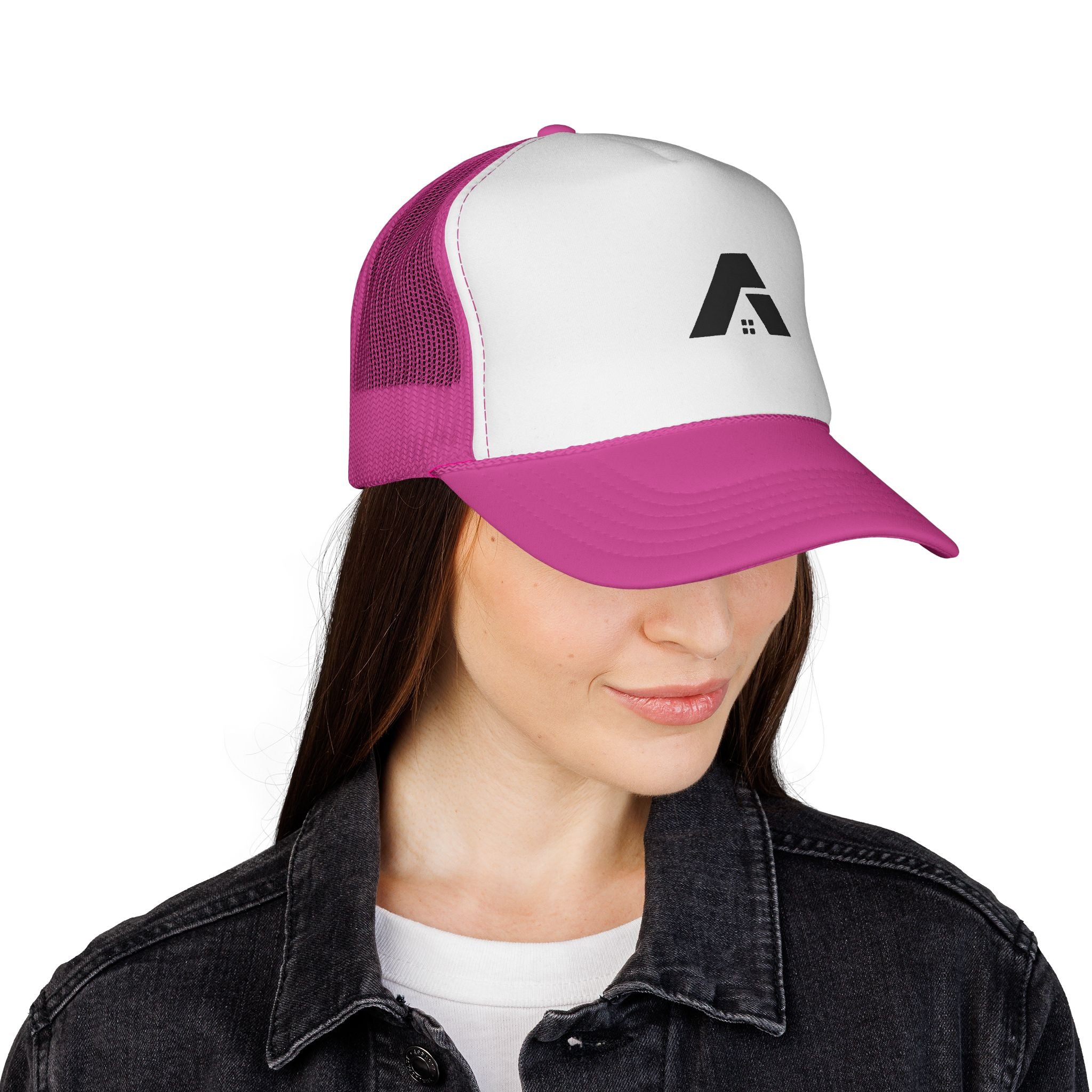 Minimalist Mountain Logo Trucker Cap