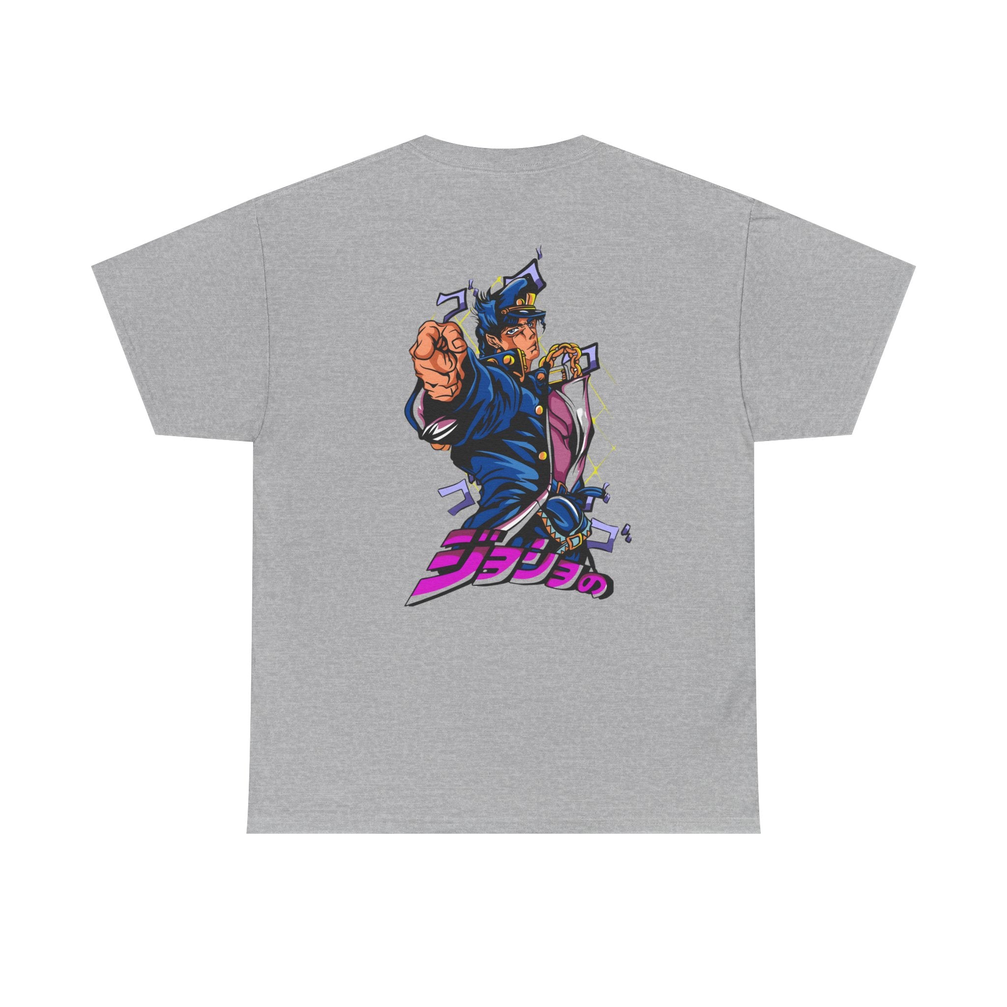 Batman & JoJo's Style Unisex Heavy Cotton Tee, Casual Wear, Graphic Tee, Streetwear, Cool Gift, Anime Shirt