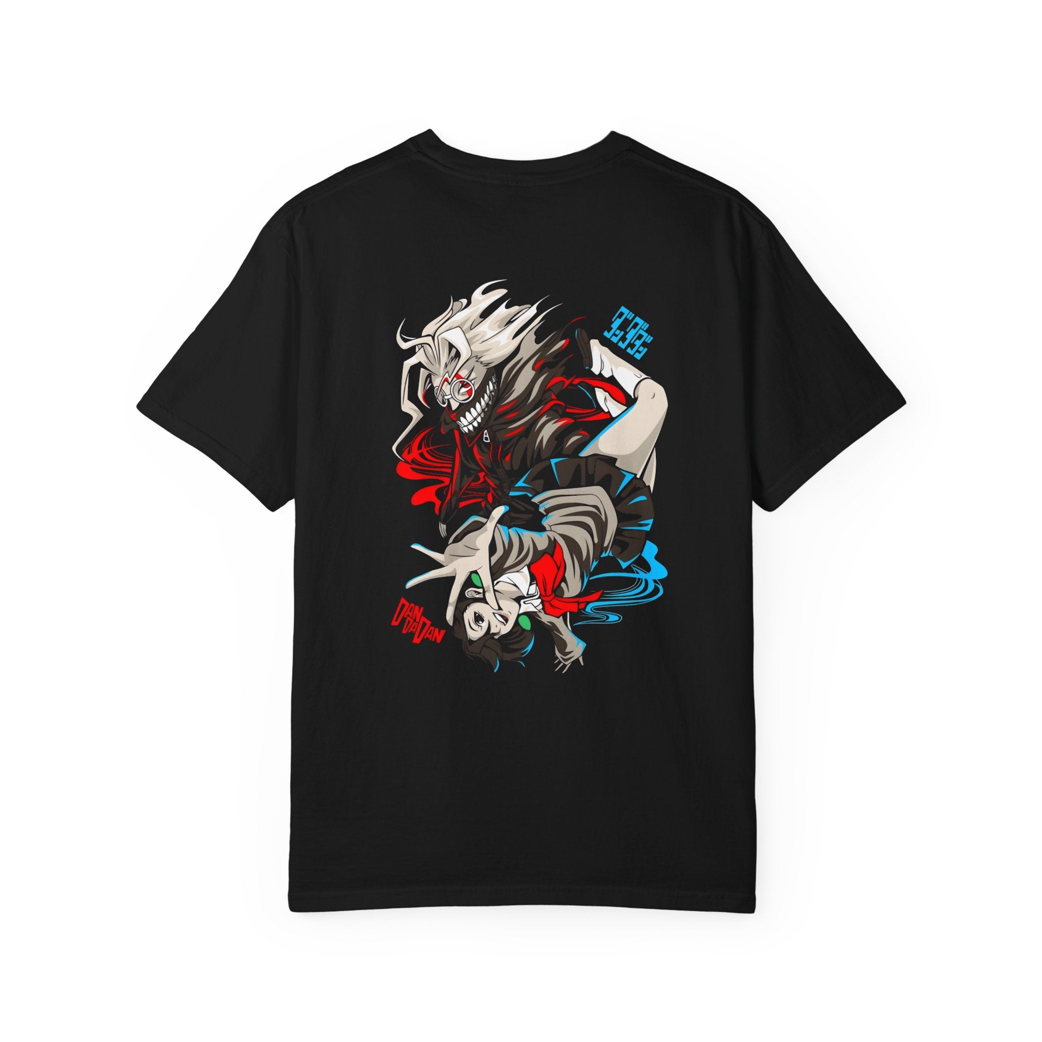 Garment-Dyed Graphic T-Shirt, Cool Anime Tee, Casual Streetwear, Gift for Fans, Trendy Graphic Top, Everyday Wear
