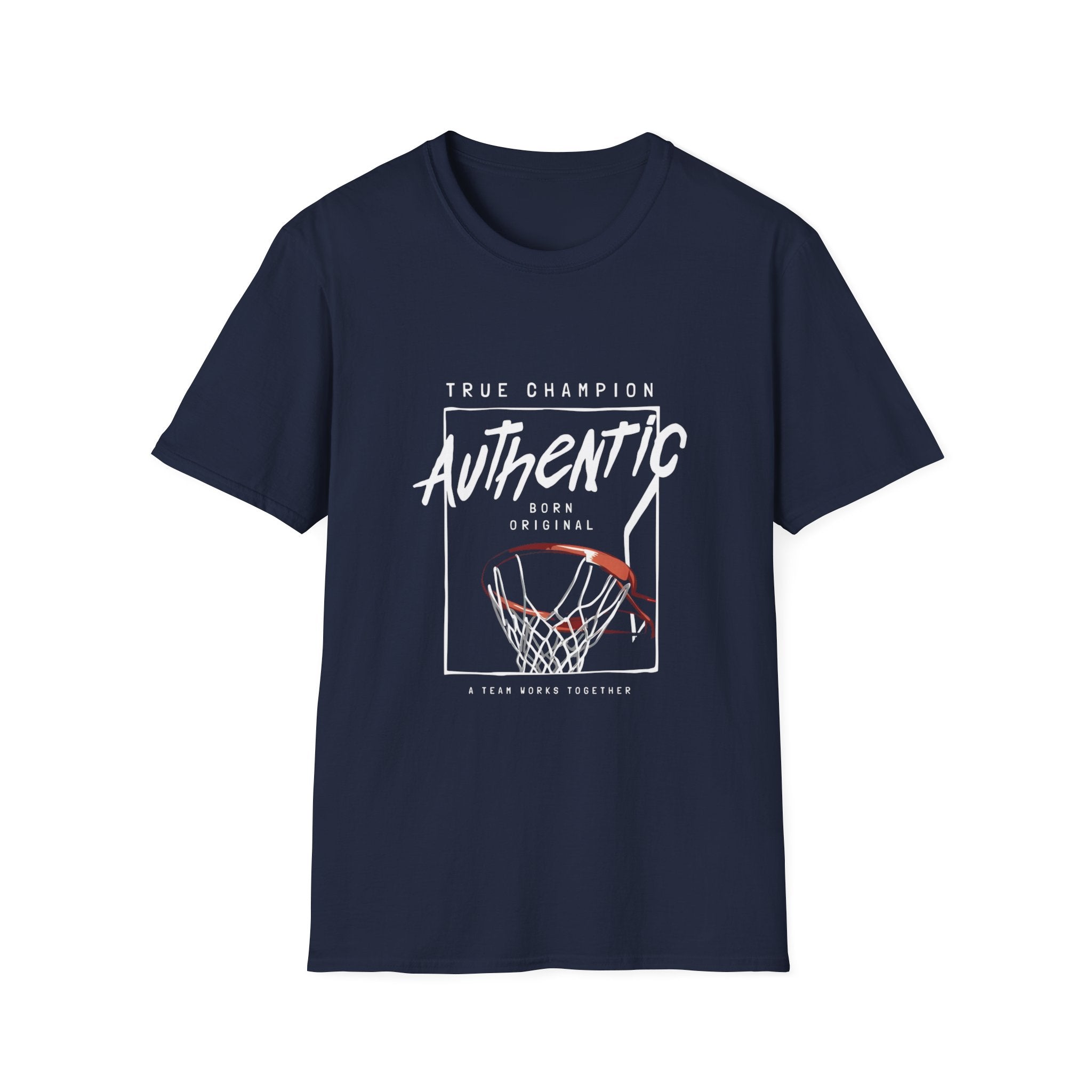 Authentic Hoop Basketball T-Shirt — True Champion Graphic Tee