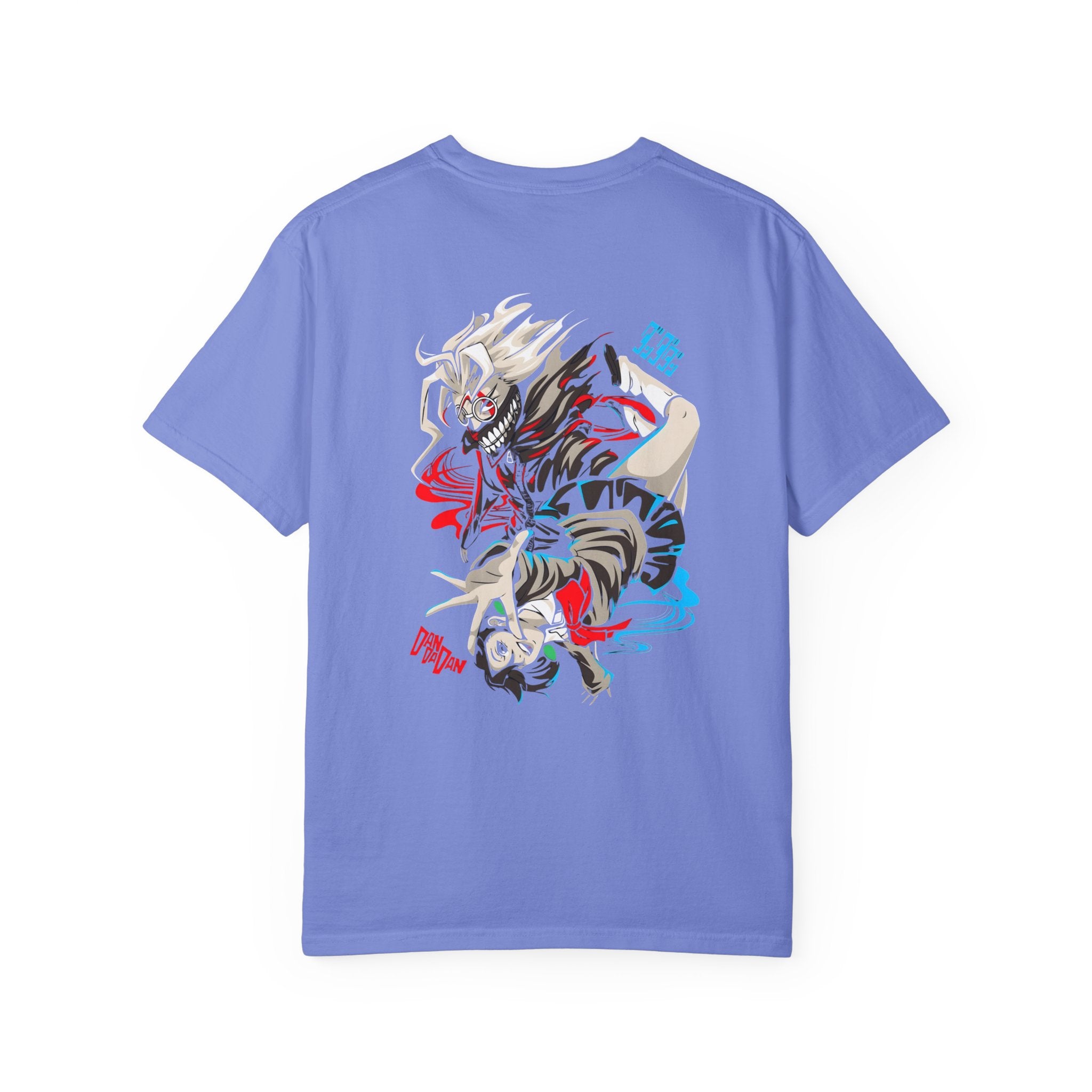 Garment-Dyed Graphic T-Shirt, Cool Anime Tee, Casual Streetwear, Gift for Fans, Trendy Graphic Top, Everyday Wear