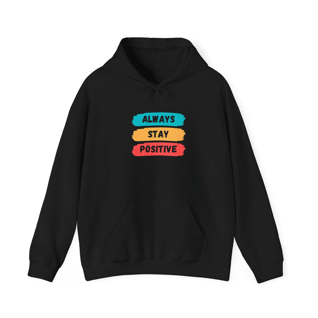 Positive Vibes Hooded Sweatshirt - Perfect Gift for Friends, Motivational Apparel for Any Occasion, Cozy Wear for Celebrations, [...]