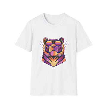 Neon Sunglasses Tiger T-Shirt