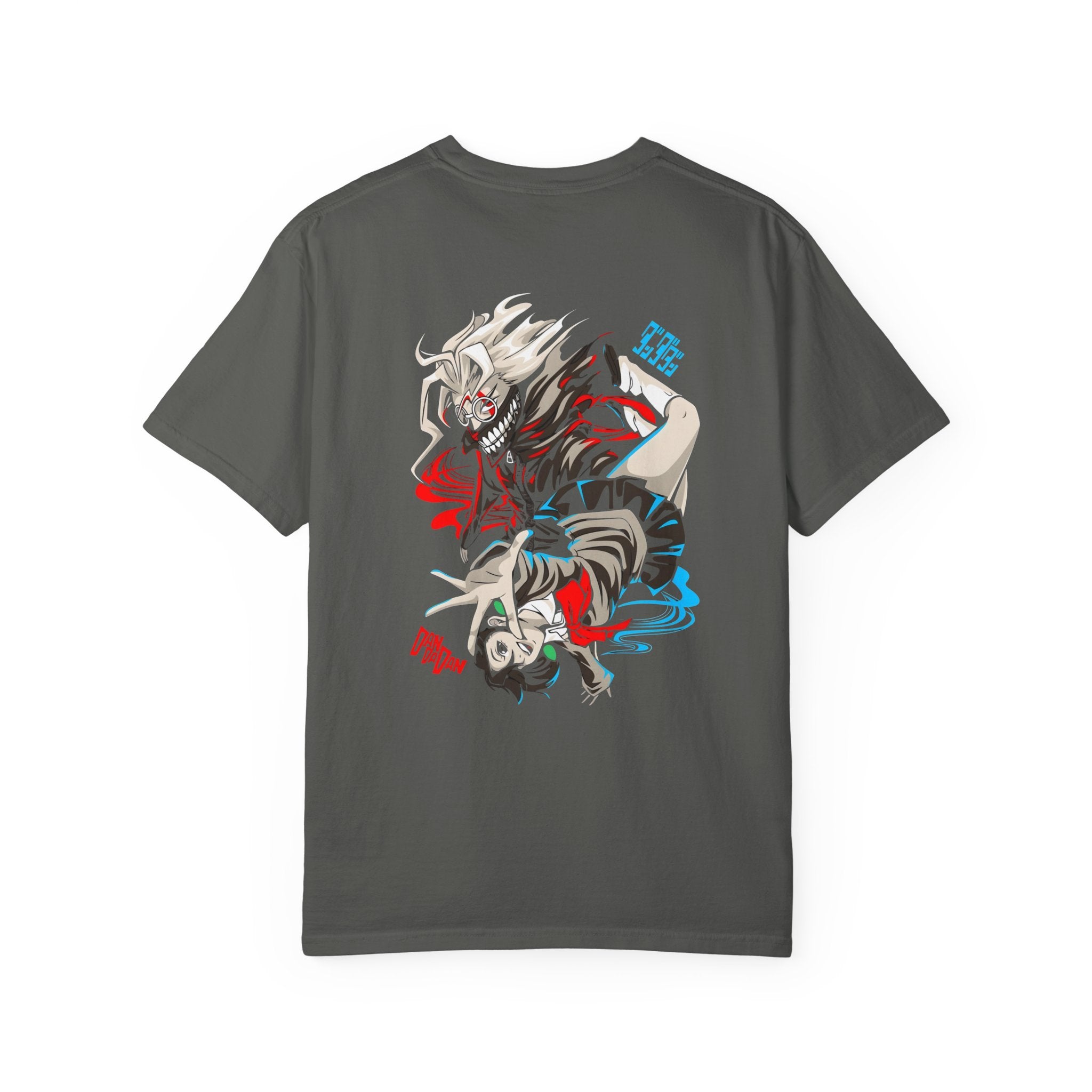 Garment-Dyed Graphic T-Shirt, Cool Anime Tee, Casual Streetwear, Gift for Fans, Trendy Graphic Top, Everyday Wear