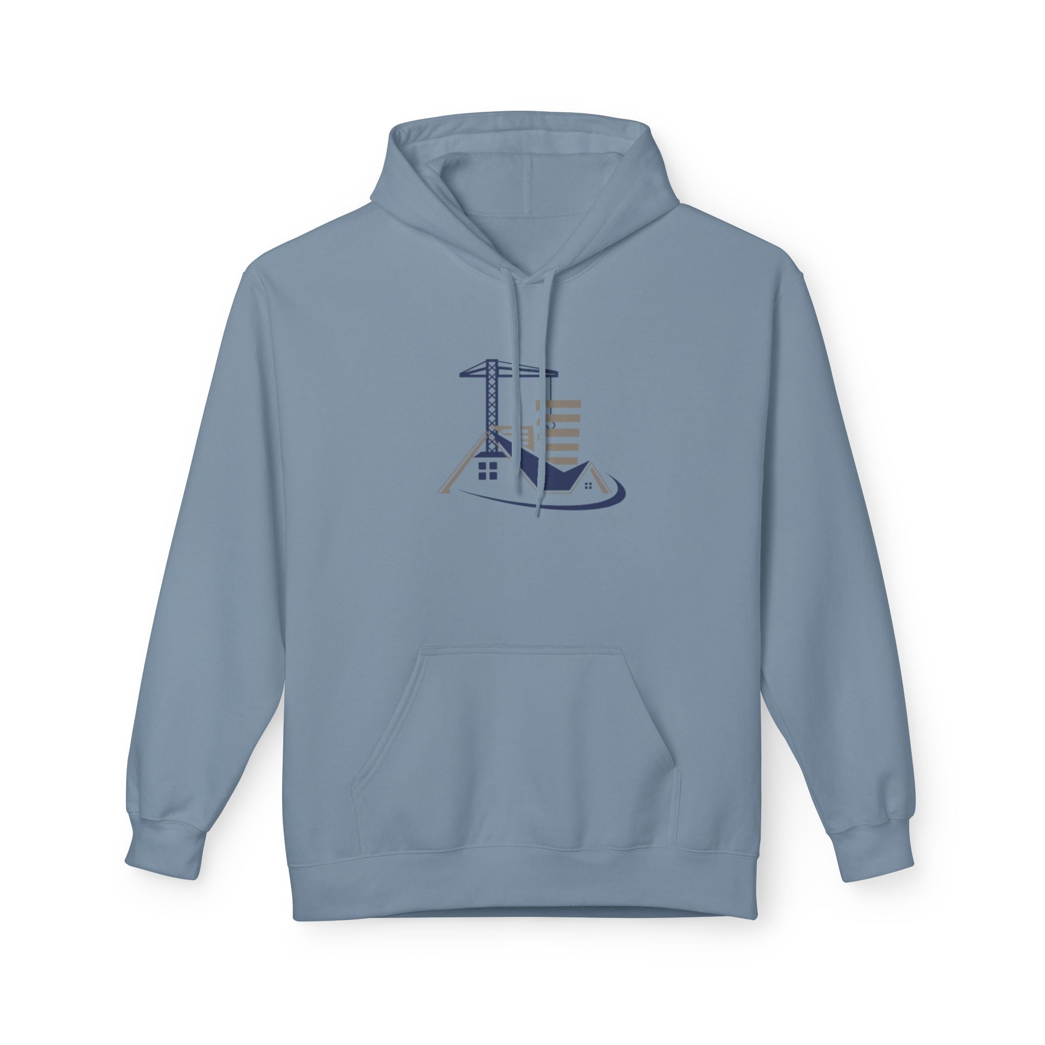 Coastal Lighthouse Hoodie — Minimal Nautical Beach House Graphic