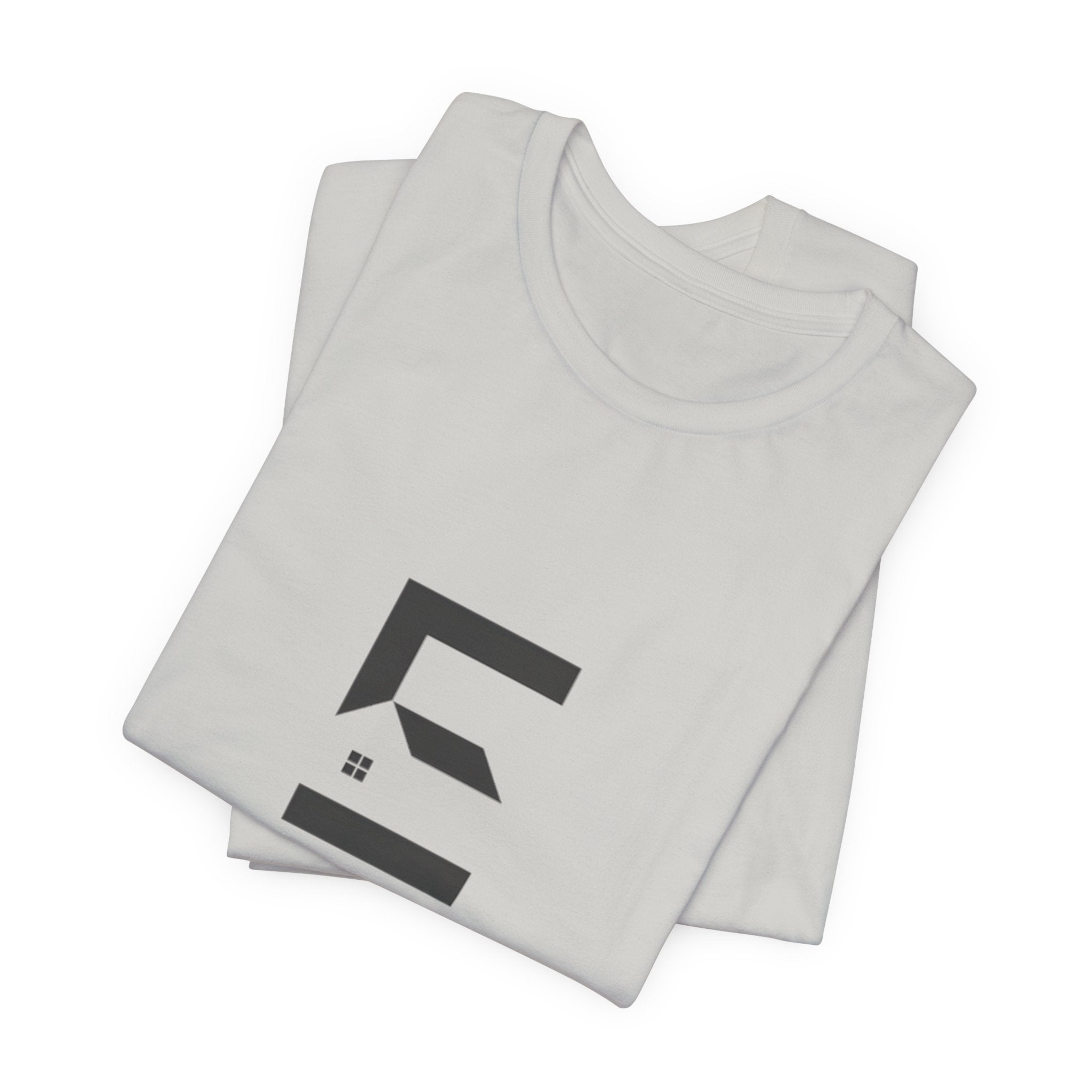 Elegant House Logo T-Shirt — Minimal Real Estate Branding Tee