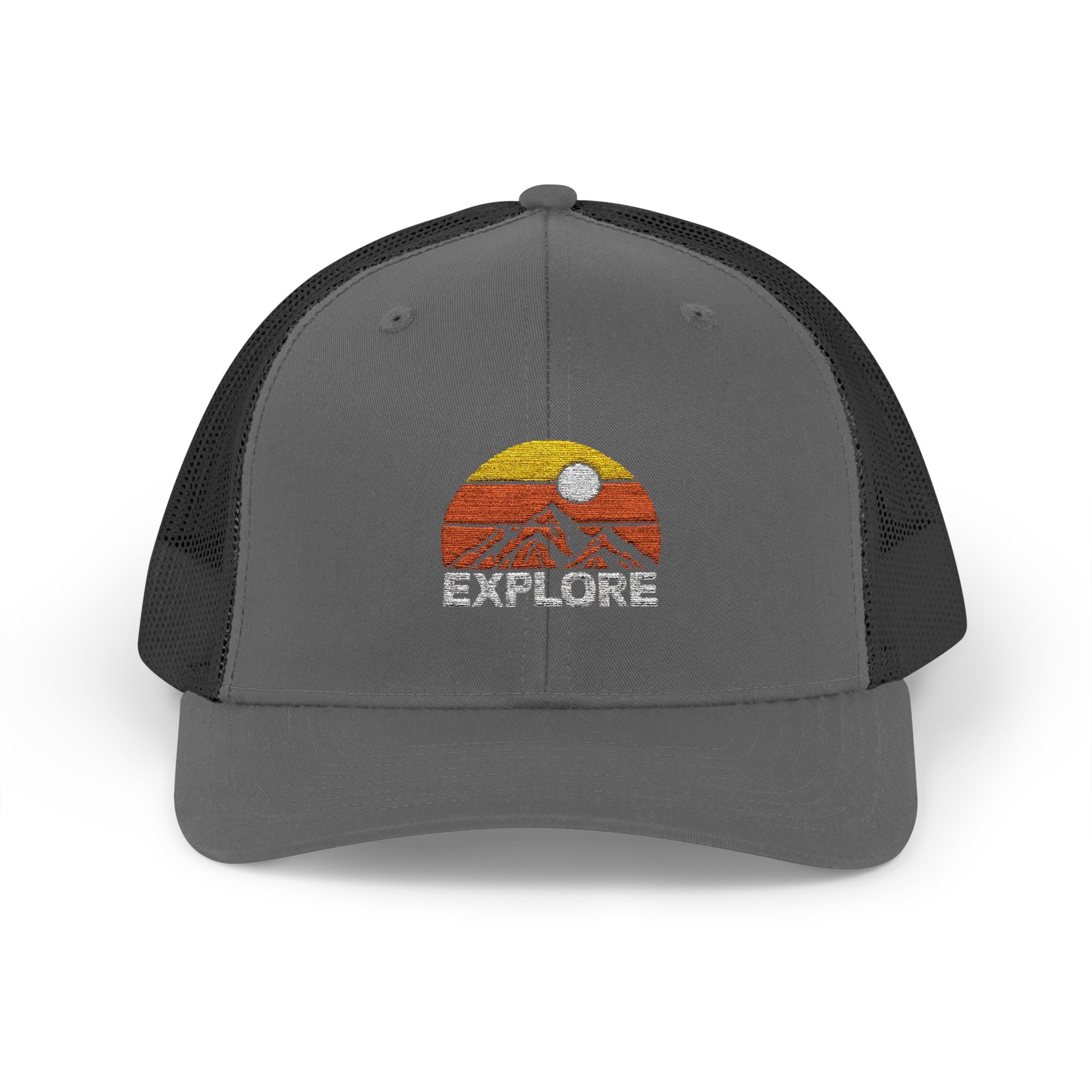 Explore Sunset Trucker Cap