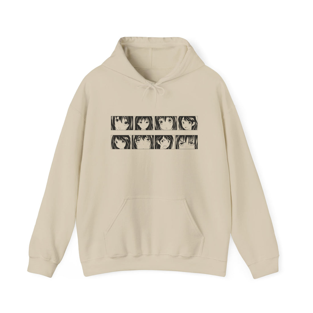 Anime-Inspired Hooded Sweatshirt, Cozy Unisex Hoodie for Casual Wear, Perfect Gift for Fans, Relaxed Street Style, Great for Any Season